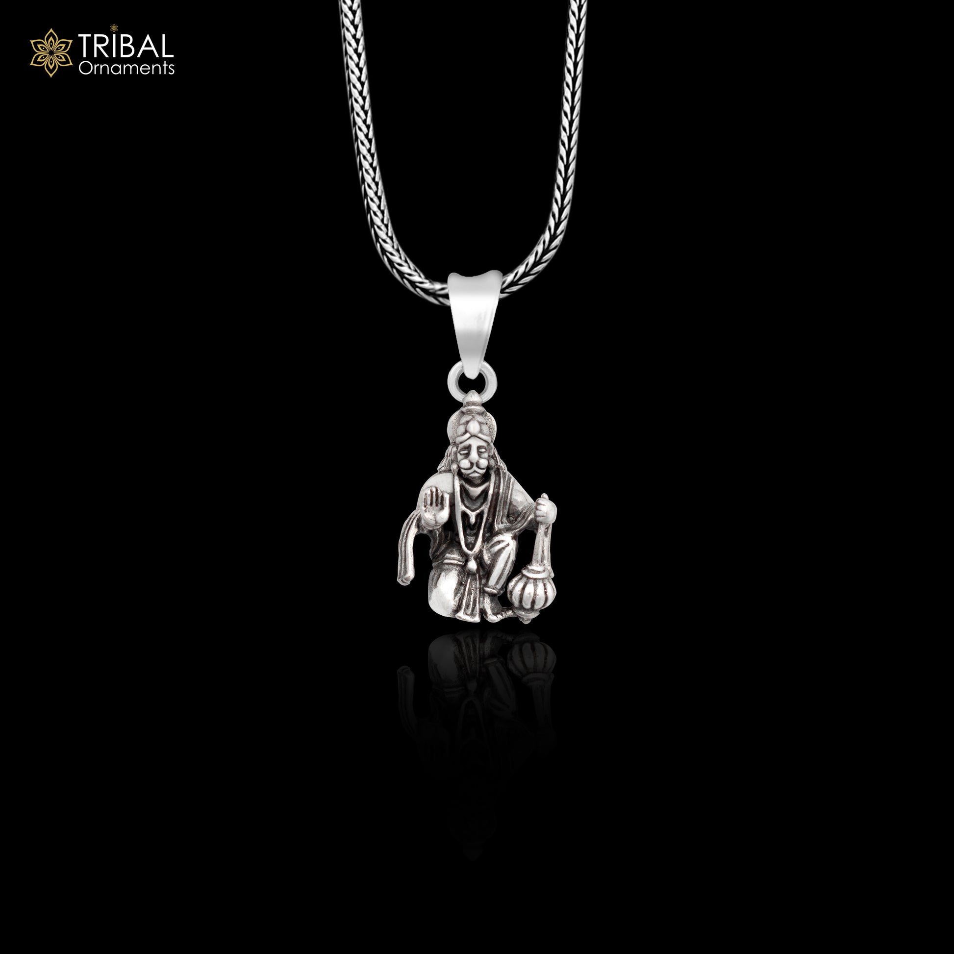 925 sterling silver handmade Hindu god Lord Hanuman pendant, amazing designer fabulous pendant unisex gifting jewelry ssp956 - TRIBAL ORNAMENTS