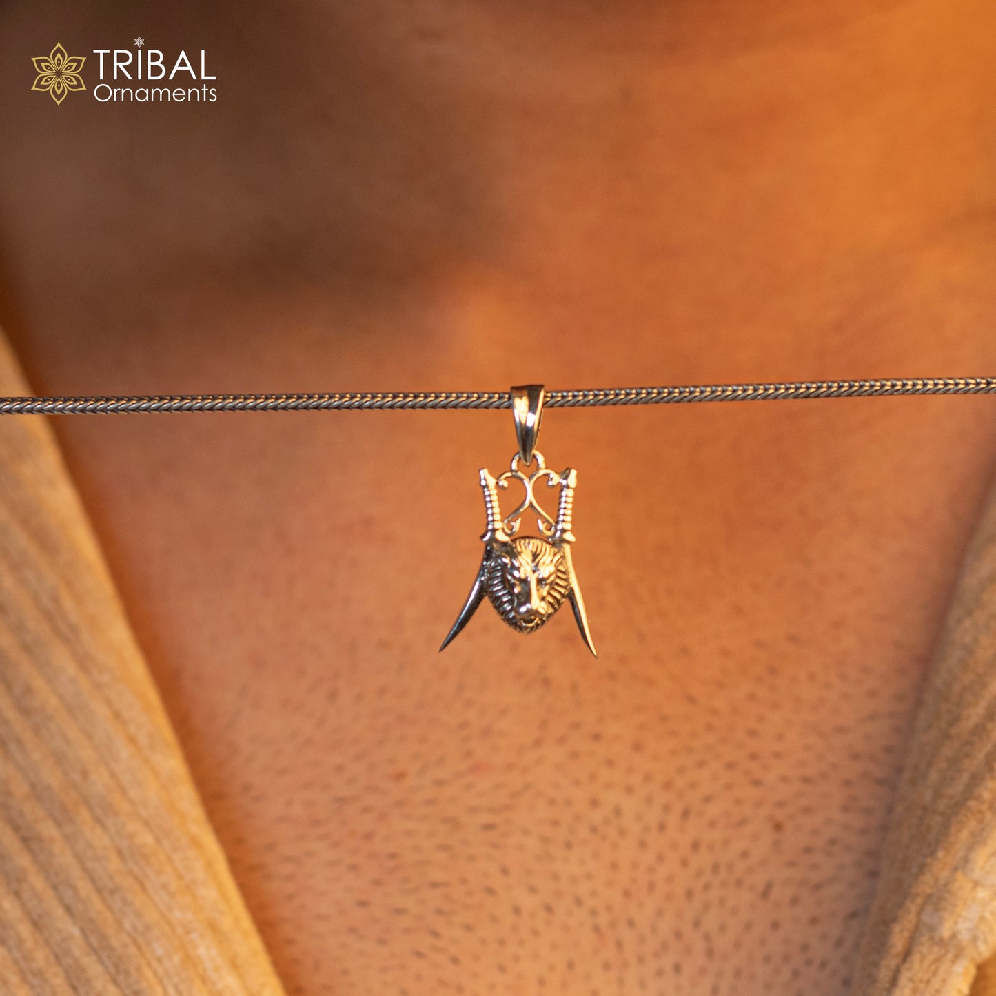 925 sterling silver handmade stylish design small lion face pendant best gifting jewelry  hip hop custom jewelry ssp1697 - TRIBAL ORNAMENTS