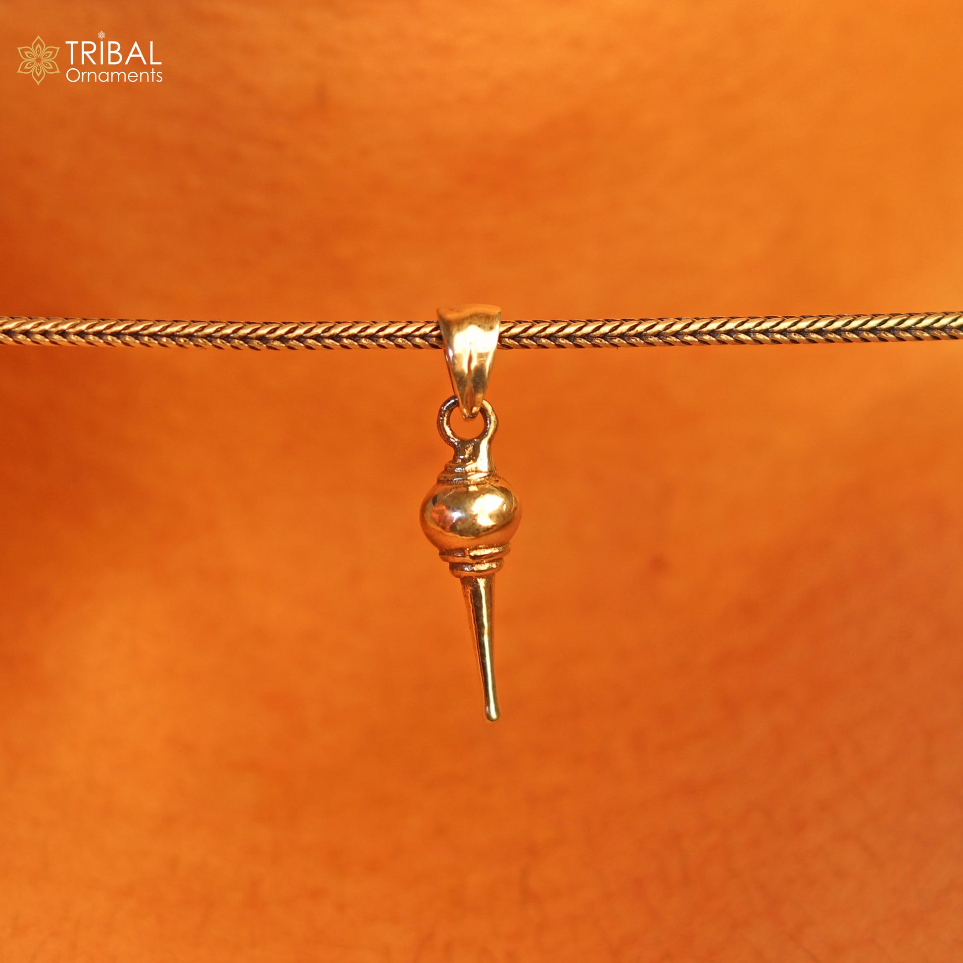 925 sterling silver Lord Hanuman Weapon/ mace Gota pendant stylish unisex gift pendant jewelry ssp1740 - TRIBAL ORNAMENTS