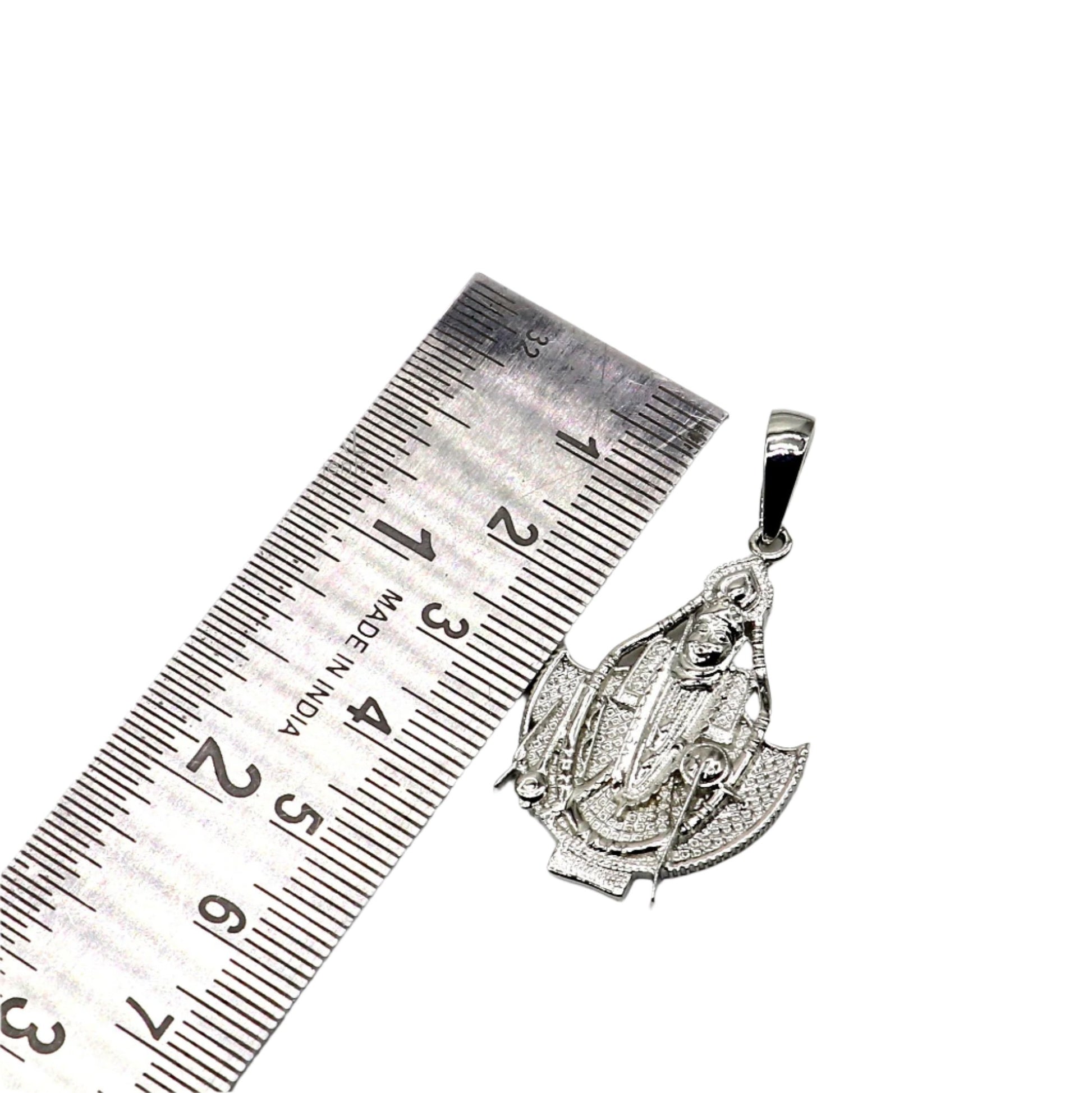 925 sterling silver Lord Krishna/ SAWALIYA ji/ SANWARIYA JI, amazing divine pendant locket tribal jewelry nsp806 - TRIBAL ORNAMENTS