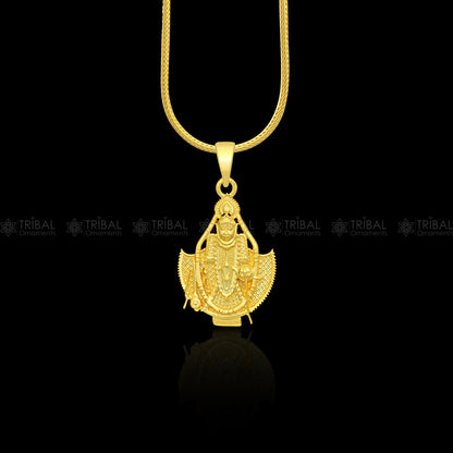 925 sterling silver Lord Krishna Sawaliya Ji pendant locket, tribal jewelry featuring intricate divine design and traditional craftsmanship.