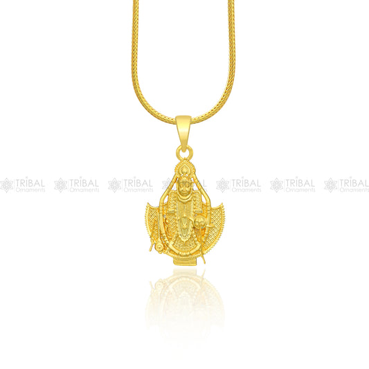 925 sterling silver Lord Krishna/ SAWALIYA ji/ SANWARIYA JI, amazing divine pendant locket tribal jewelry nsp921 - TRIBAL ORNAMENTS