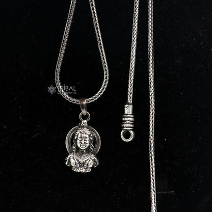 925 sterling silver lord Rama pendant Ram lalla pendant nsp788 - TRIBAL ORNAMENTS