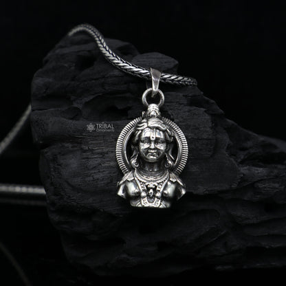 925 sterling silver lord Rama pendant Ram lalla pendant nsp788 - TRIBAL ORNAMENTS