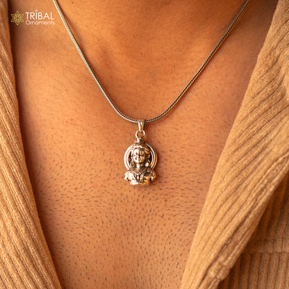 925 sterling silver lord Rama pendant Ram lalla pendant nsp788 - TRIBAL ORNAMENTS