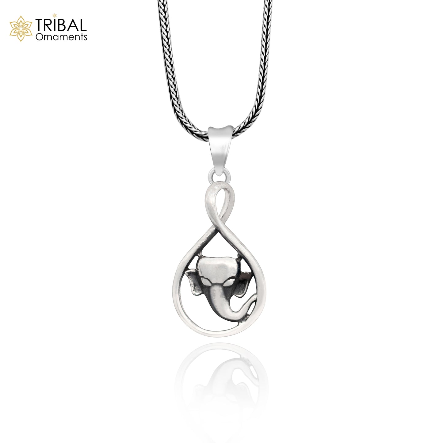Exclusive design 925 sterling silver handmade Lord Ganesha  divine pendant, amazing stylish unisex pendant personalized jewelry ssp1684 - TRIBAL ORNAMENTS