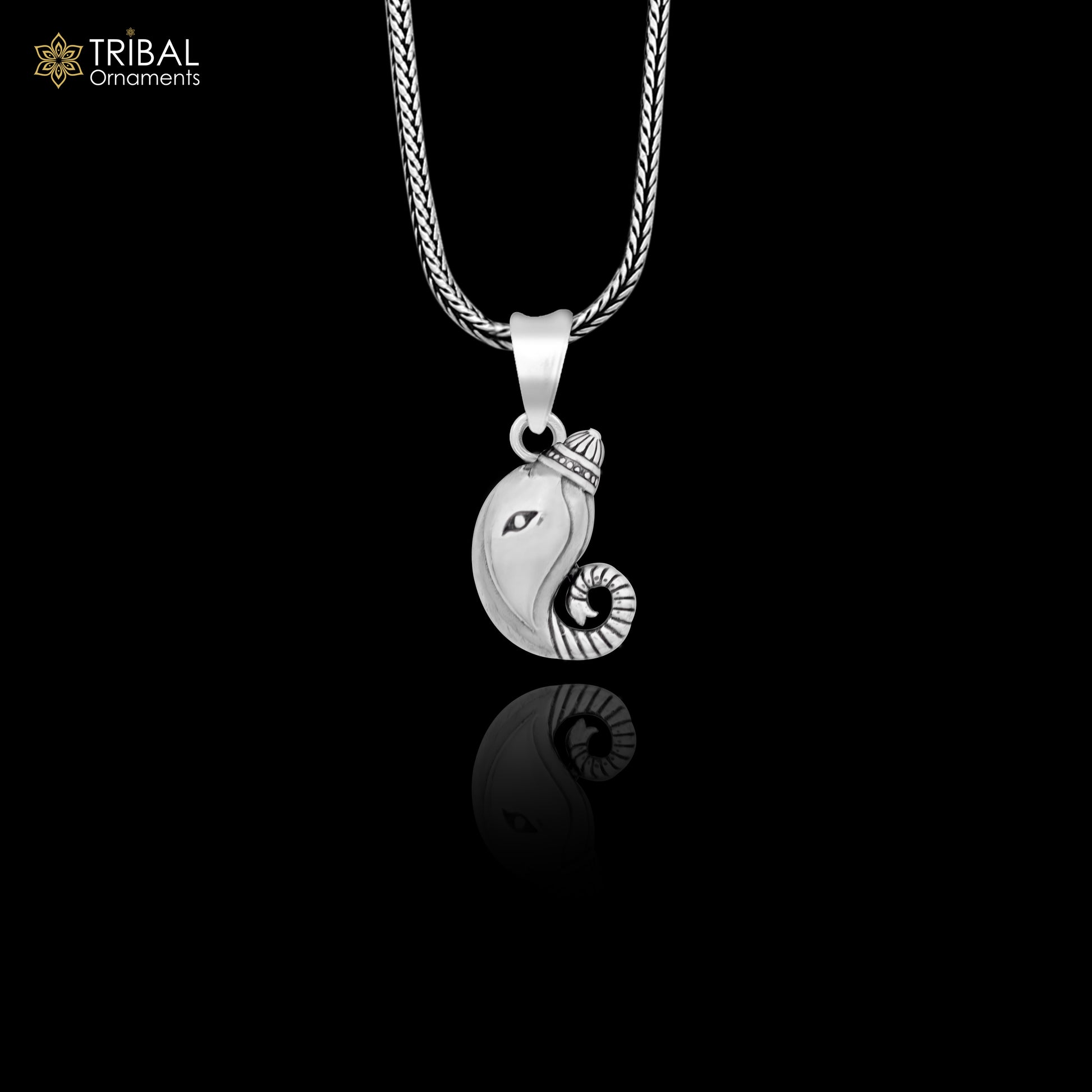 Exclusive design 925 sterling silver handmade Lord Ganesha  divine pendant, amazing stylish unisex pendant personalized jewelry ssp1715 - TRIBAL ORNAMENTS