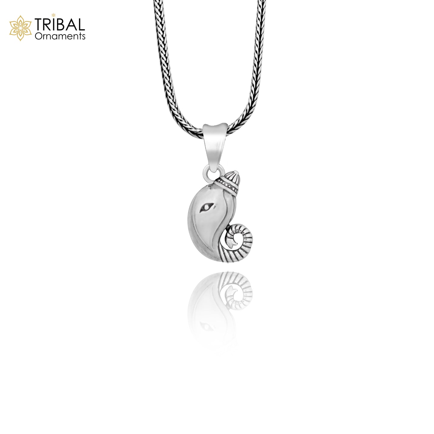 Exclusive design 925 sterling silver handmade Lord Ganesha  divine pendant, amazing stylish unisex pendant personalized jewelry ssp1715 - TRIBAL ORNAMENTS