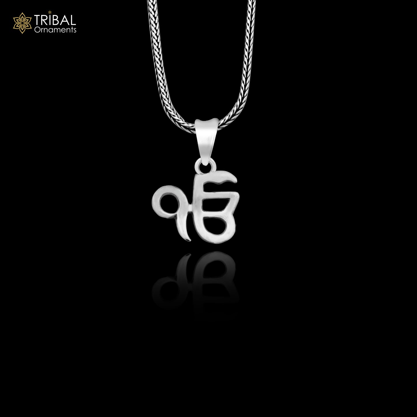 Handmade solid 925 sterling silver Ek Onkar sikh pendant, excellent unique design stylish unisex personalized gift pendant jewelry ssp483 - TRIBAL ORNAMENTS