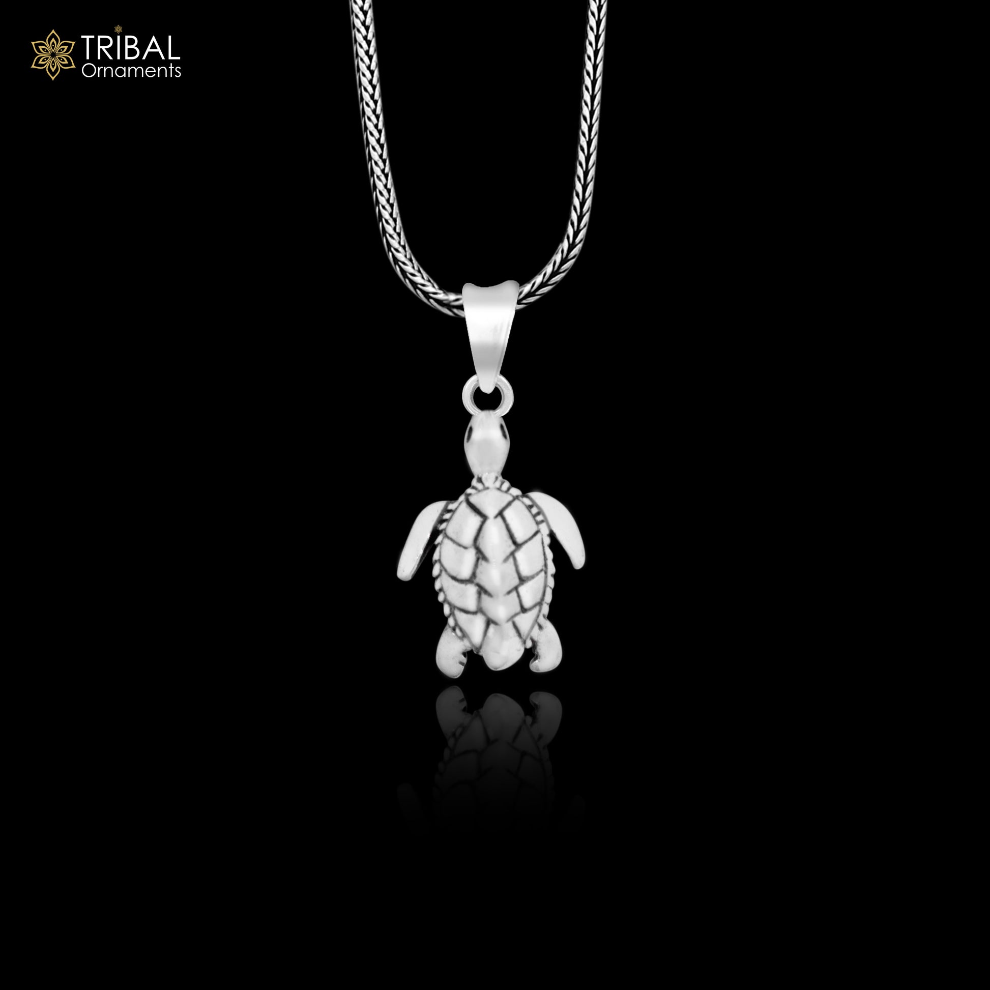 925 sterling silver Divine TORTOISE pendant, tortoise is often associated with wisdom, patience, and stability Pendant necklace nsp701/ps20 - TRIBAL ORNAMENTS