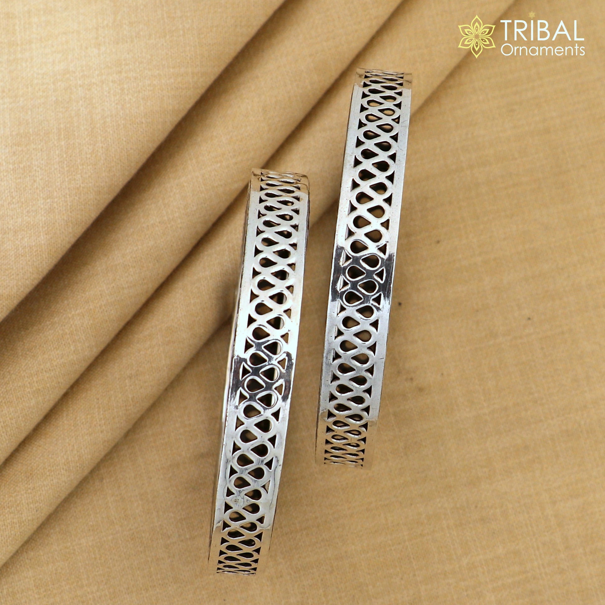Exclusive functional 925 sterling silver unique style handmade bangle bracelet , best brides collection wedding NAVRATRI jewelry nba402 - TRIBAL ORNAMENTS