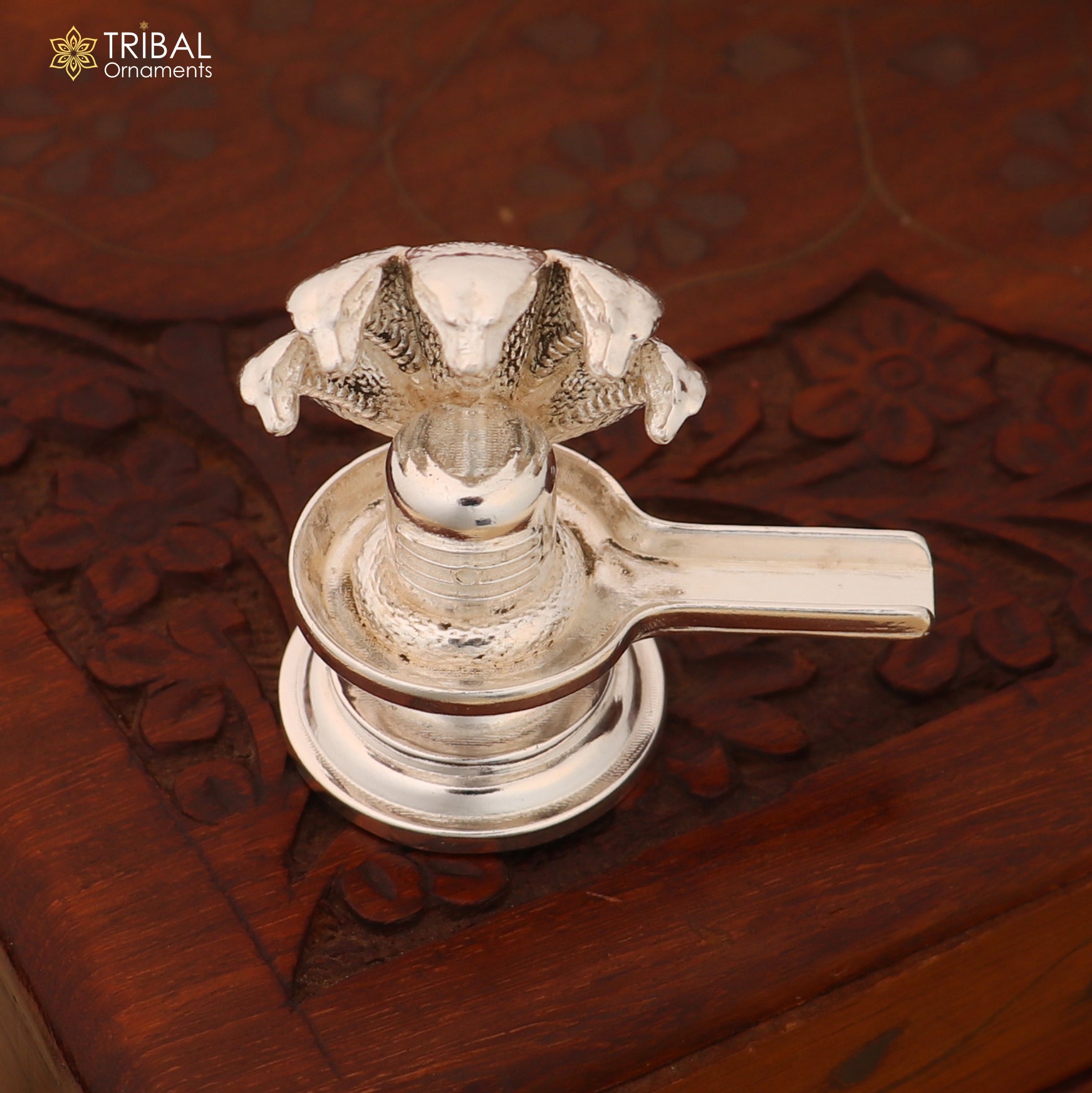 925 sterling silver lord Shiva lingam Divine Shiva lingam at home temple su1386 - TRIBAL ORNAMENTS