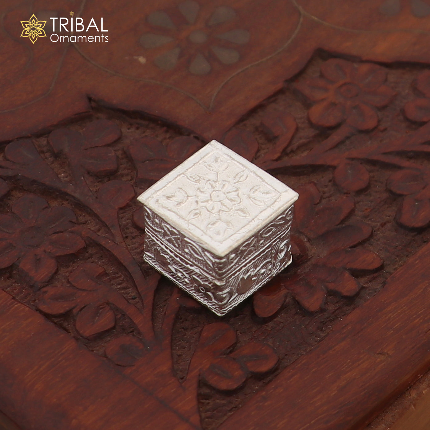 Lot boxes 925 sterling silver trinket box, kajal box/casket box bridal square shape box collection, eyeliner box wedding gifting stb349 - TRIBAL ORNAMENTS