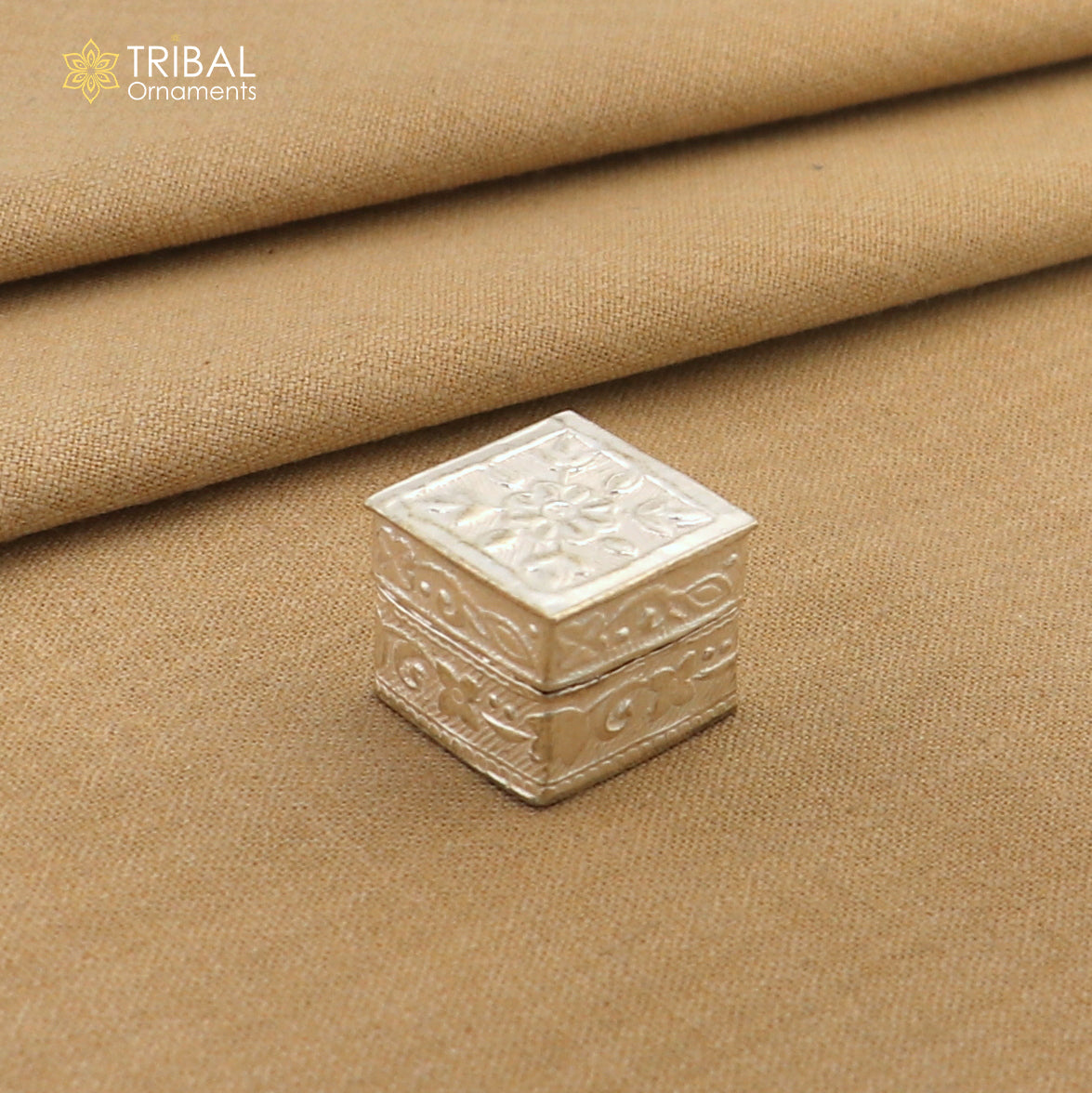 Lot boxes 925 sterling silver trinket box, kajal box/casket box bridal square shape box collection, eyeliner box wedding gifting stb349 - TRIBAL ORNAMENTS