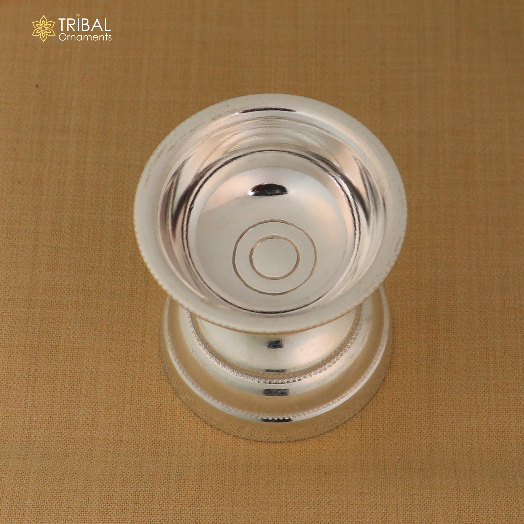 925 sterling silver oil lamp, silver Deepak, silver temple article, Diwali puja utensils art su1381 - TRIBAL ORNAMENTS