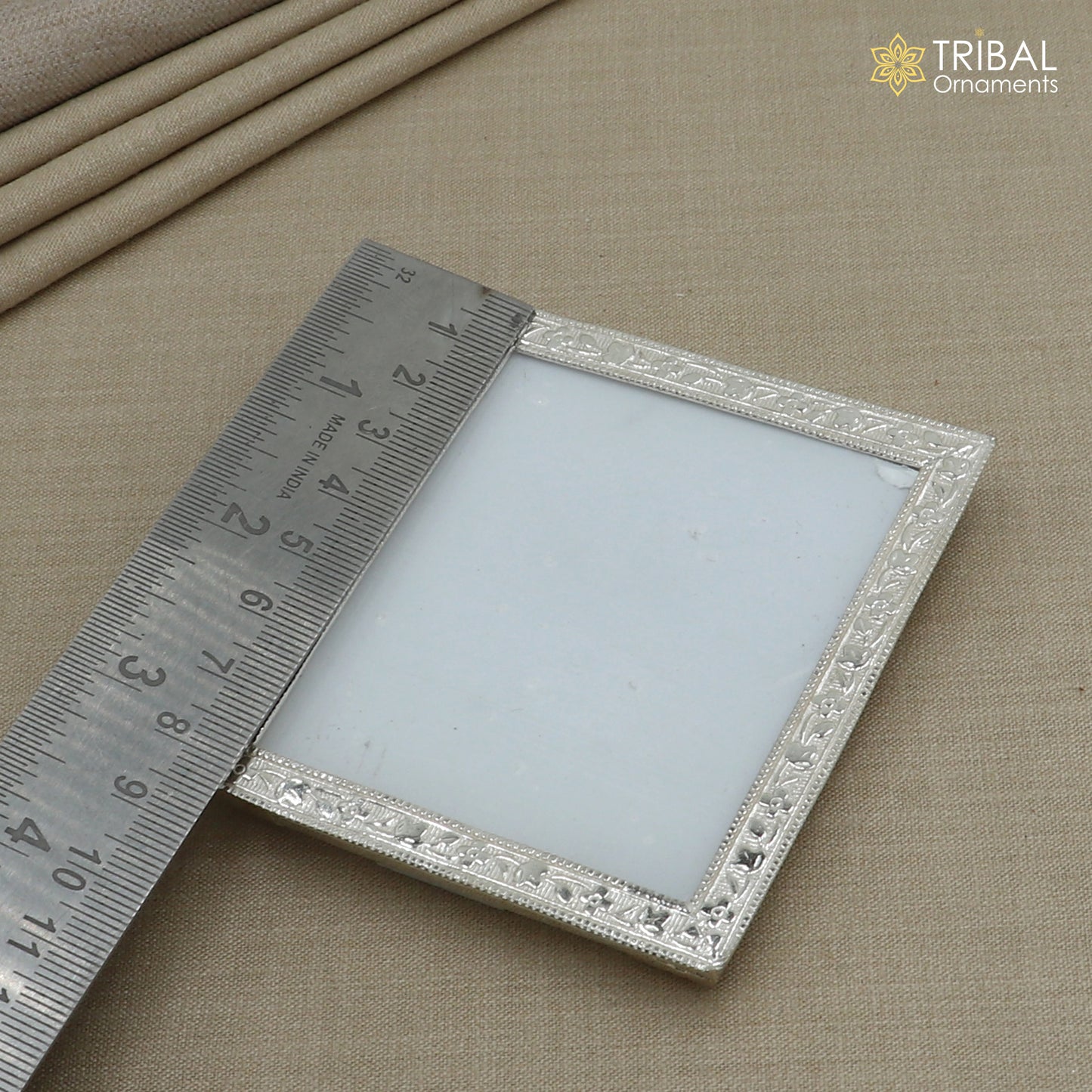925 sterling silver photo frame, light weight gifting for article sf29 - TRIBAL ORNAMENTS