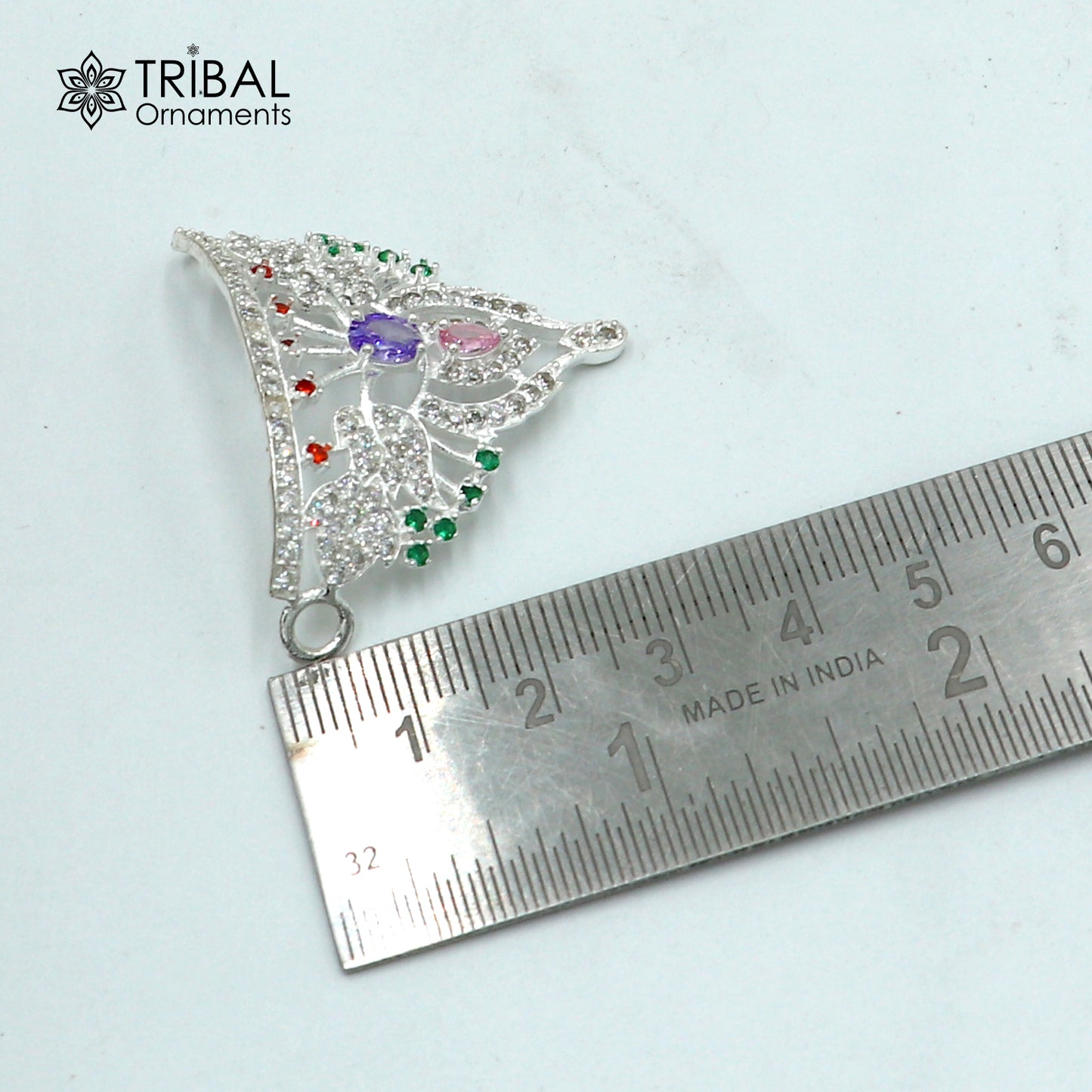 925 sterling silver antique stone design silver mukut (crown), amazing god crown temple god art sm55 - TRIBAL ORNAMENTS