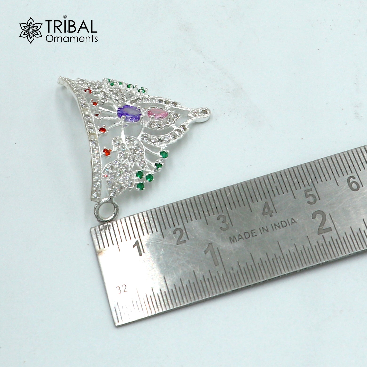 925 sterling silver antique stone design silver mukut (crown), amazing god crown temple god art sm55 - TRIBAL ORNAMENTS