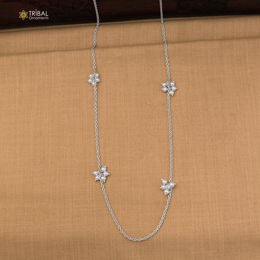 30 '' to 38'' 925 Sterling silver adjustable link design waist chain belly chain, Sari chain wch33