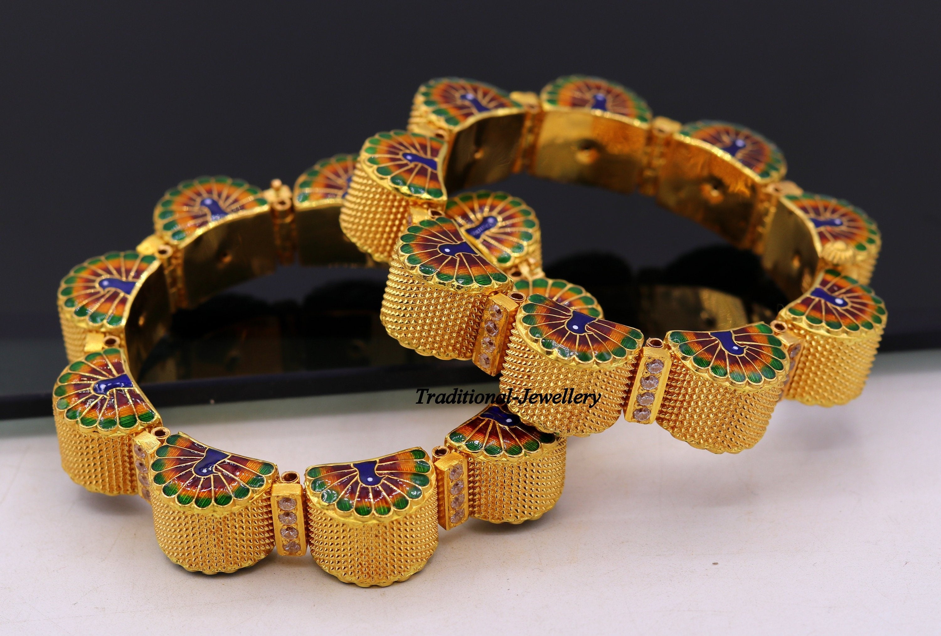 Buy Rajasthan Old Silver Bracelet  Armlet Rajasthan Gajre Online in India   Etsy