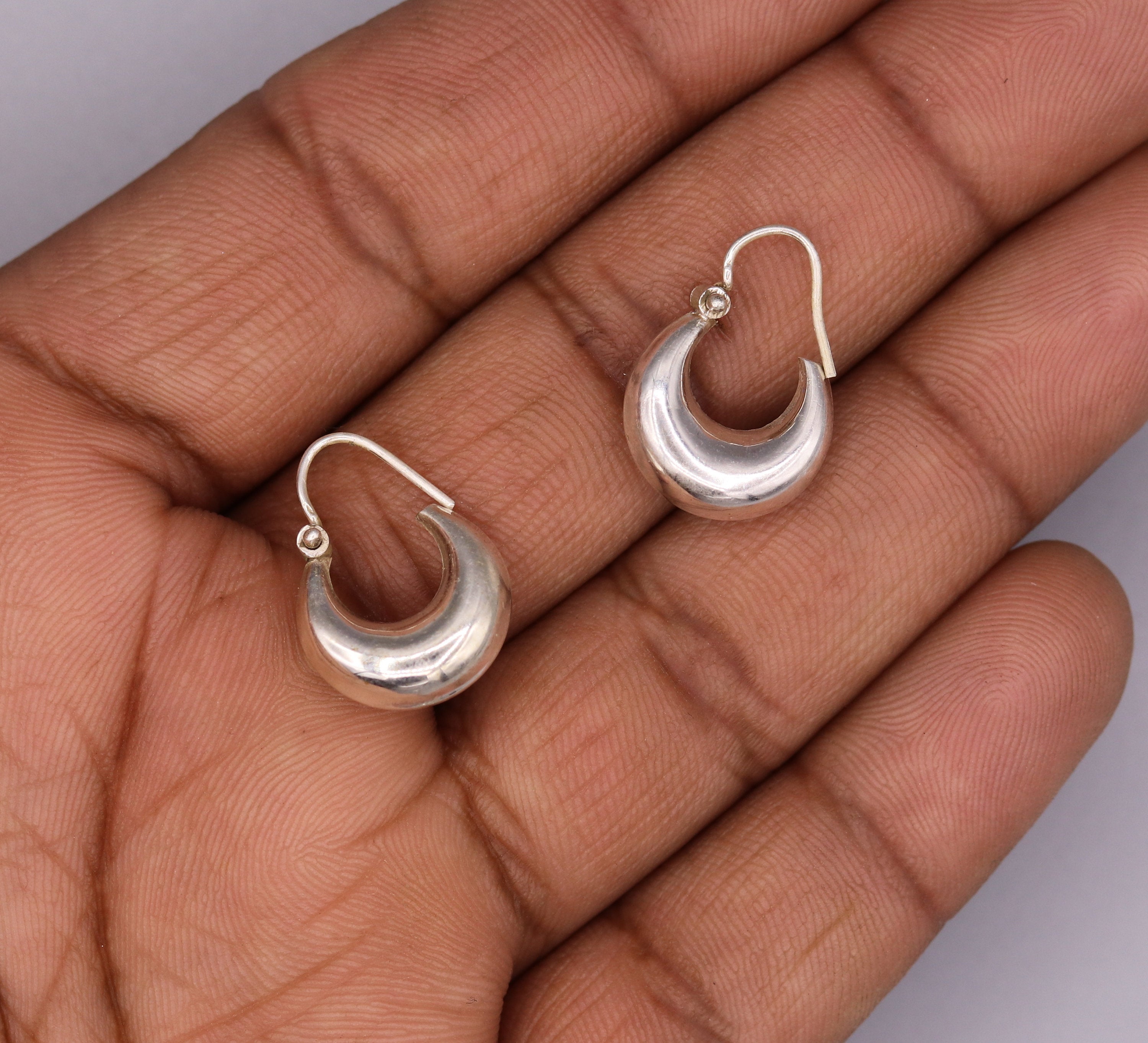 German Silver Earrings  Sringaram