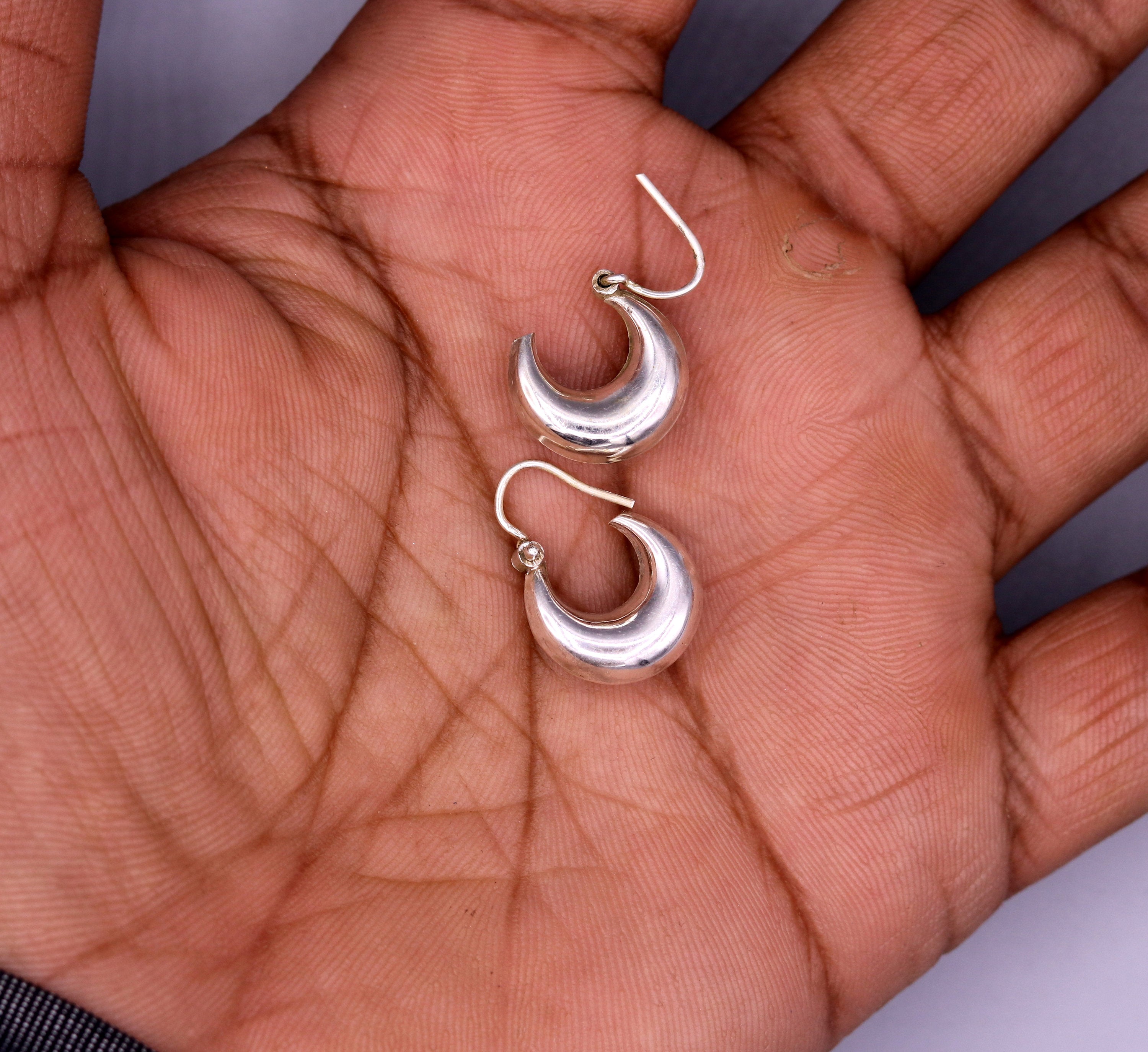 Silver Earrings For Men - Buy Silver Earrings For Men online in India