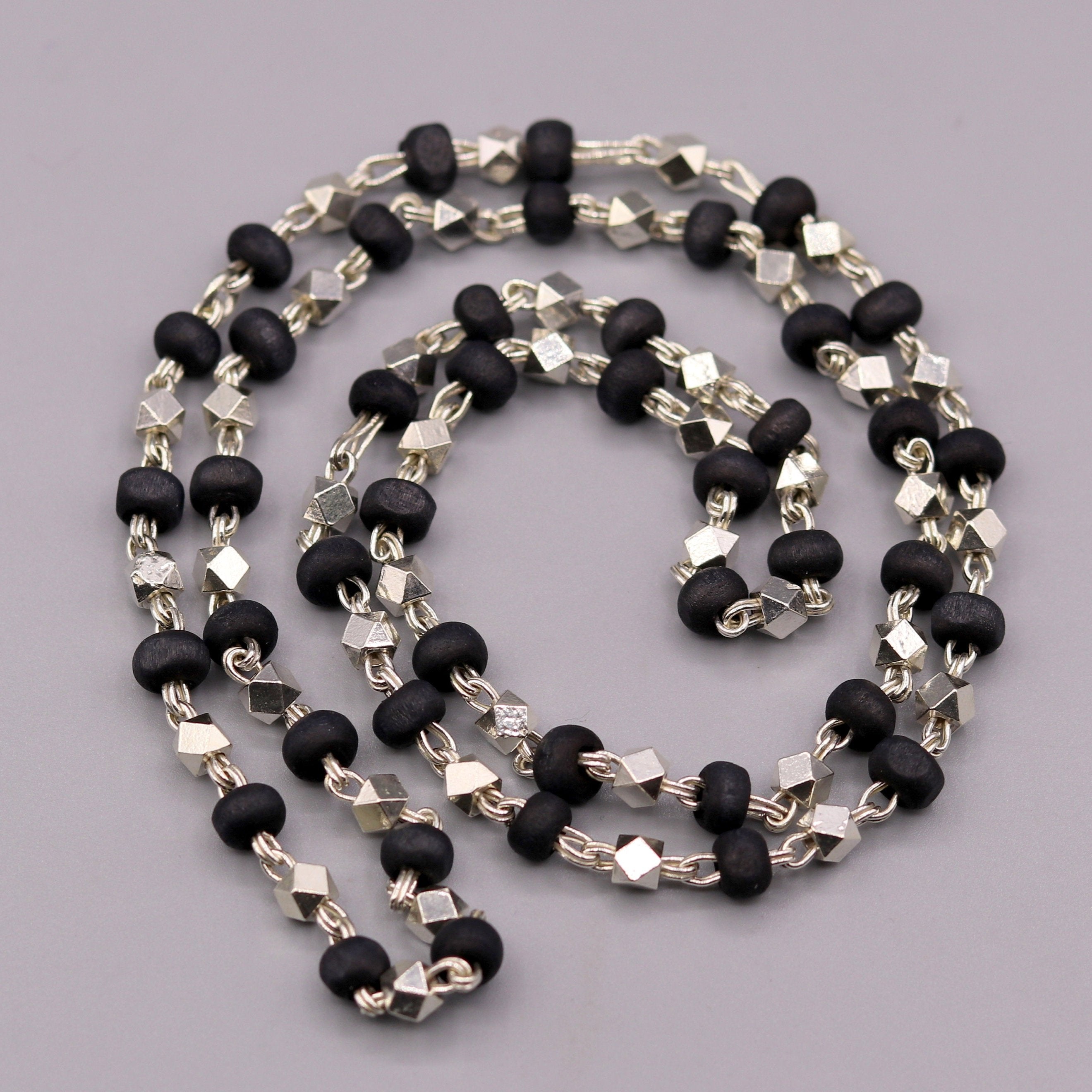 Black beaded outlet Rosary