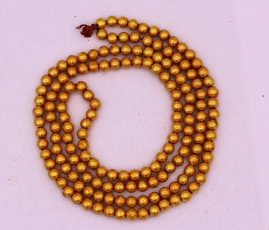 Lot 10 beads 22K yellow gold handmade excellent round shape ball to make some thing new jewelry design traditional india jewelry - TRIBAL ORNAMENTS