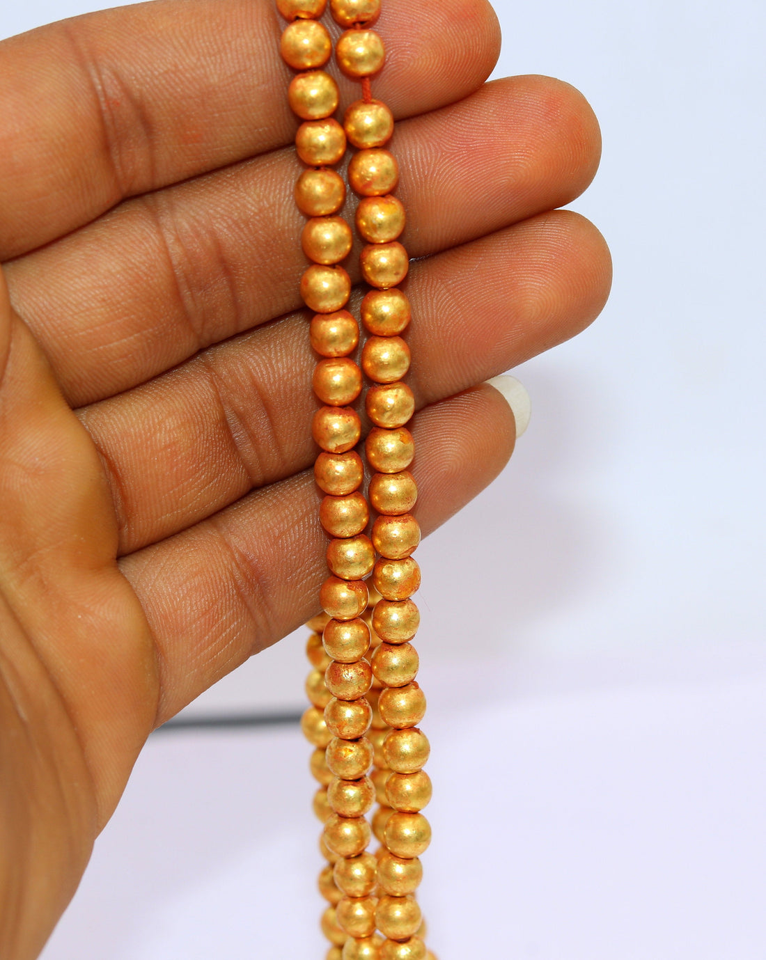 Lot 10 beads 22K yellow gold handmade excellent round shape ball to make some thing new jewelry design traditional india jewelry - TRIBAL ORNAMENTS