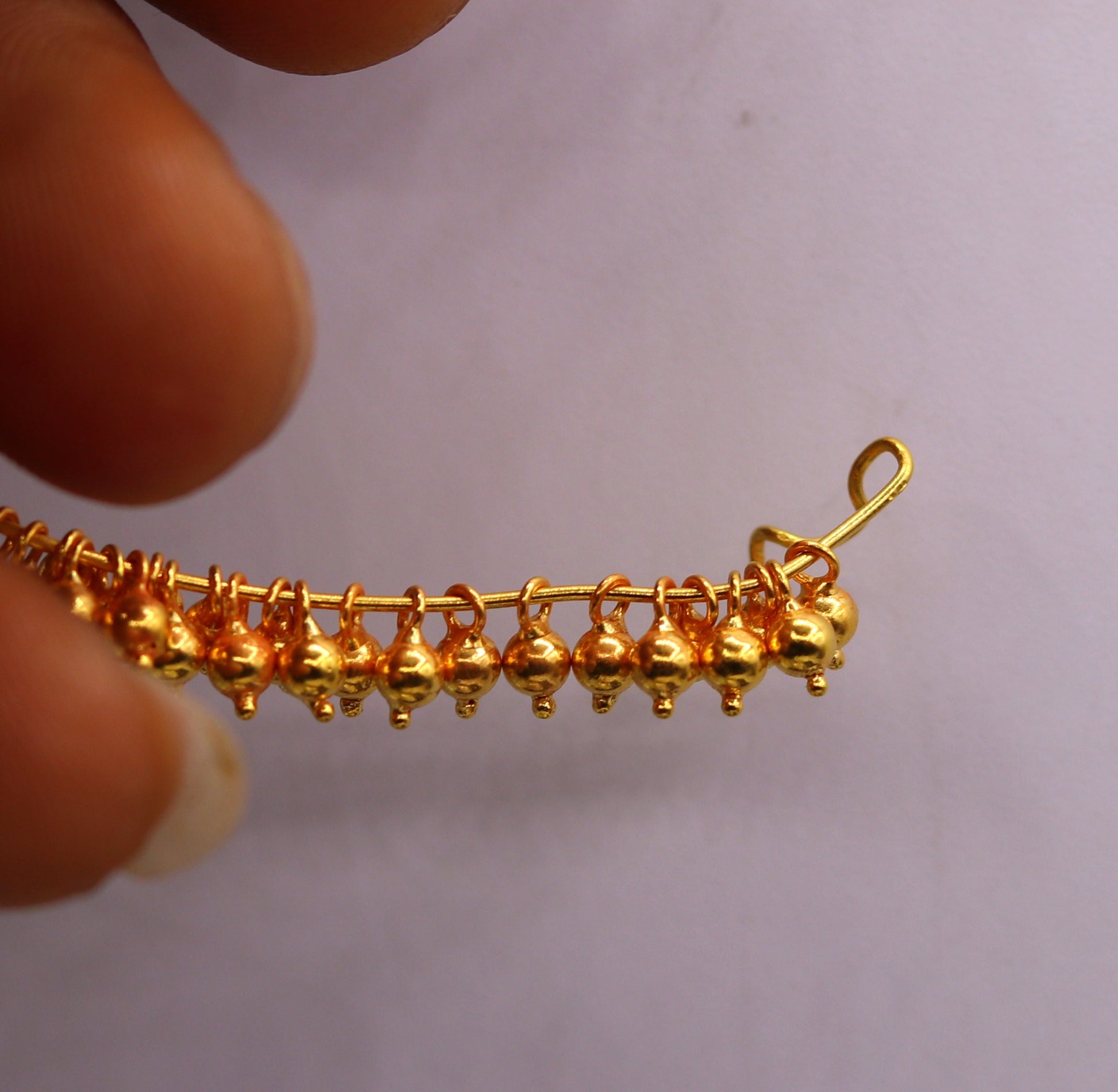 Lot of 20 pieces 22kt gold handmade Vintage antique design custom jewelry findings, hangings bells,loose beads, excellent jewelry BD026 - TRIBAL ORNAMENTS