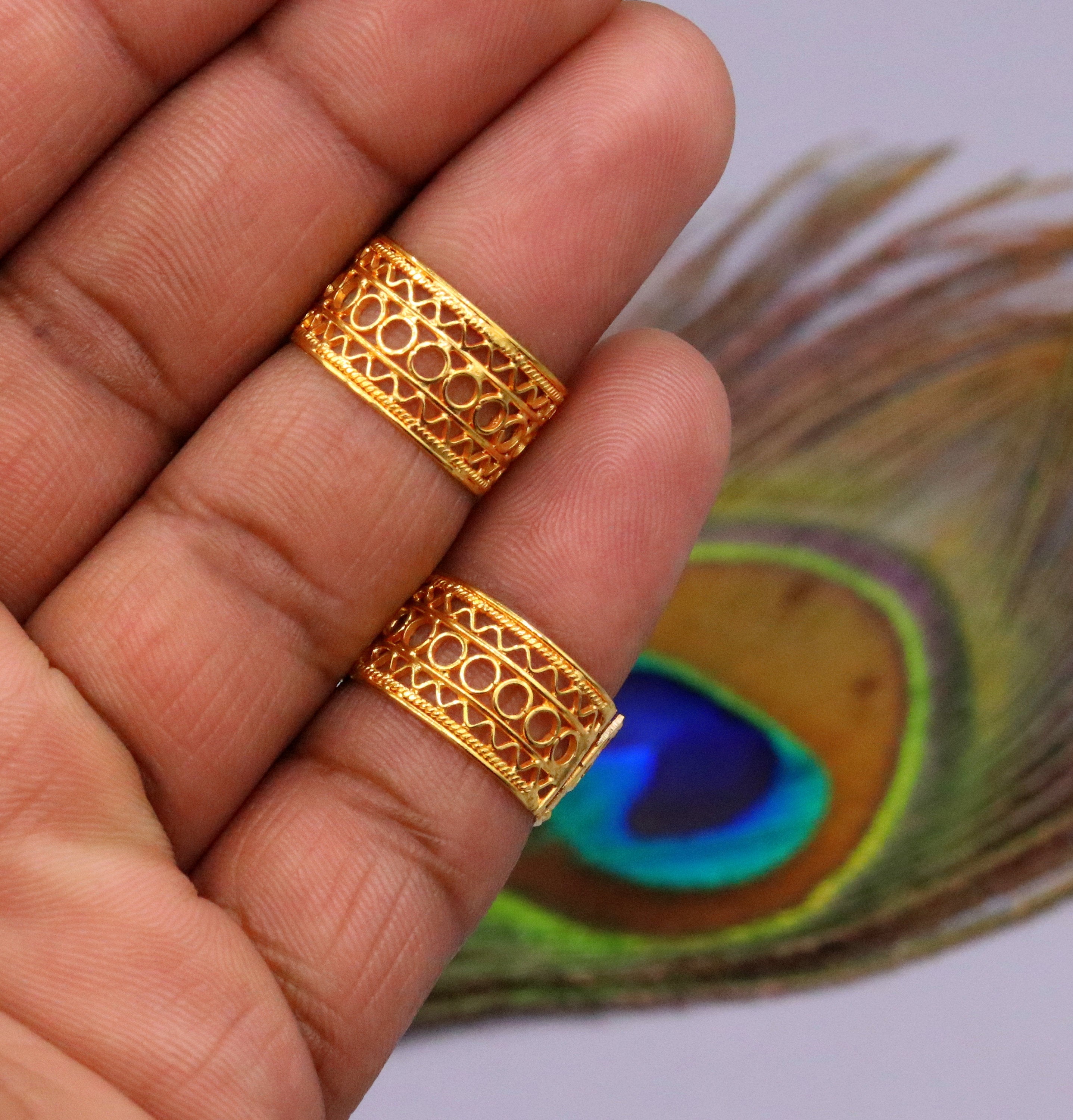 9ct Yellow Gold Toe Ring | HEERA DIAMONDS