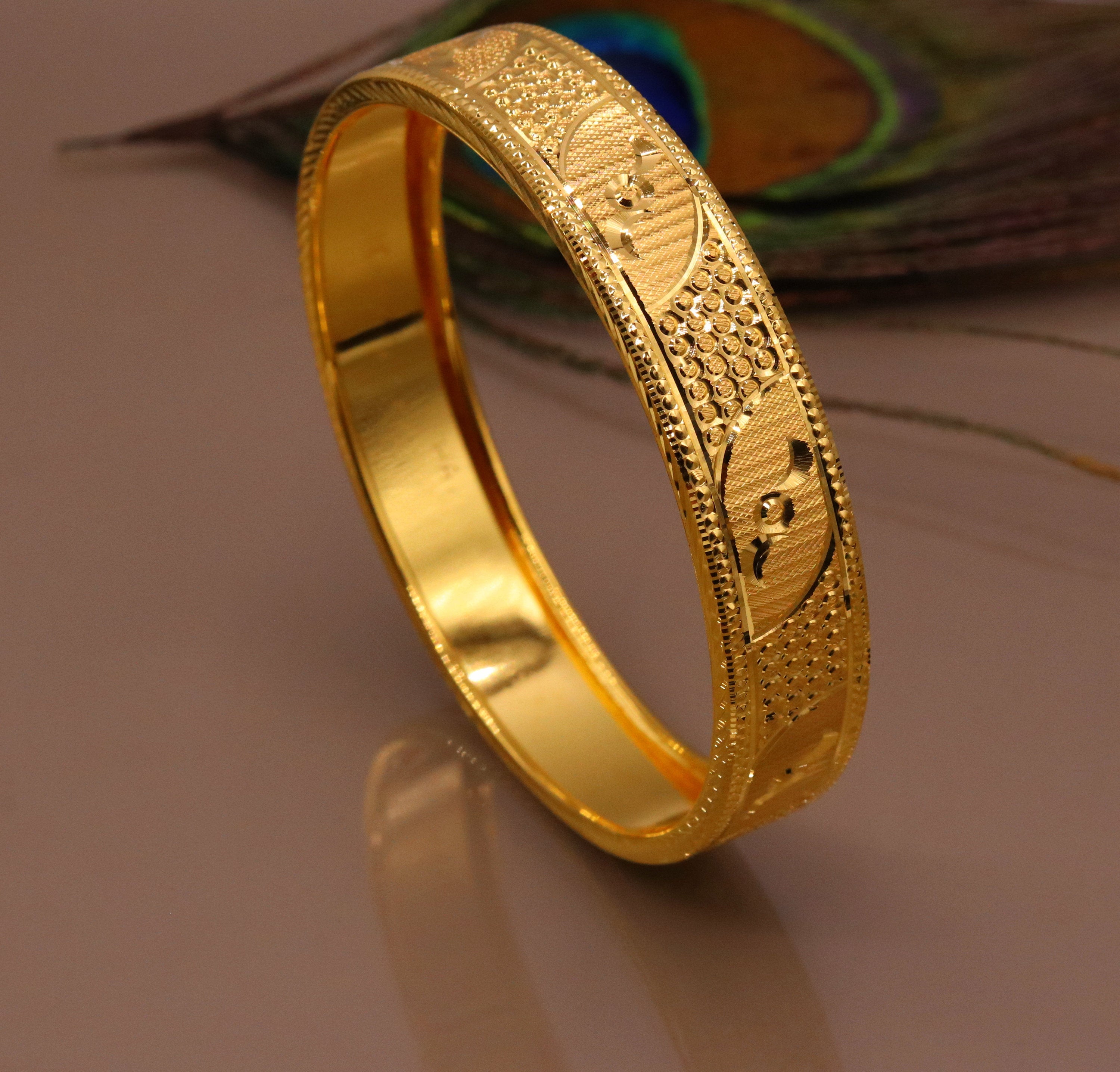 Cable Cuff Bracelet - 14k Bracelet- Nautical gold bracelets - Sailor Cable  Bracelet for men 18K -
