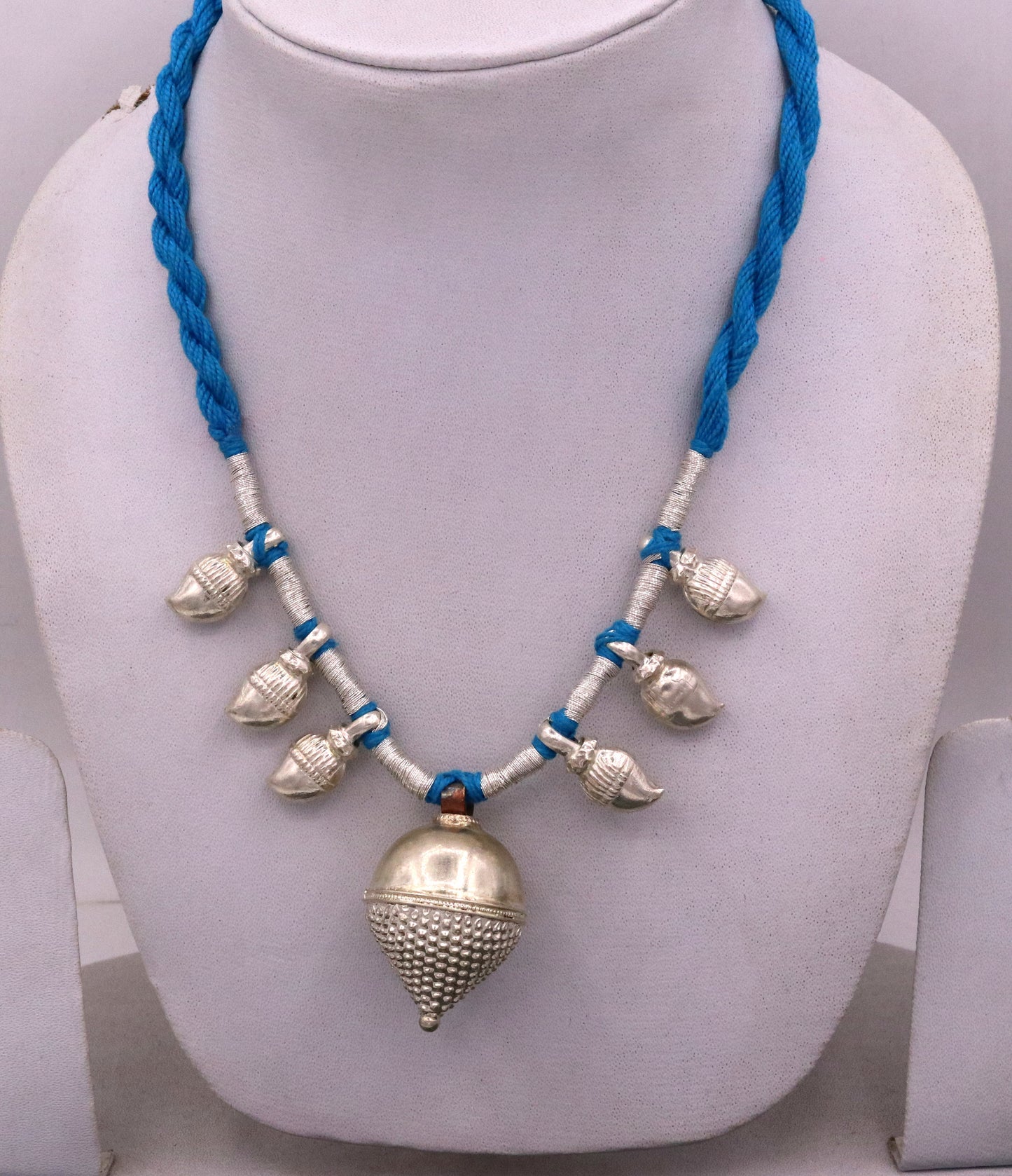 Vintage antique design sterling silver gorgeous necklace stylish tribal necklace belly dance jewelry set32 - TRIBAL ORNAMENTS