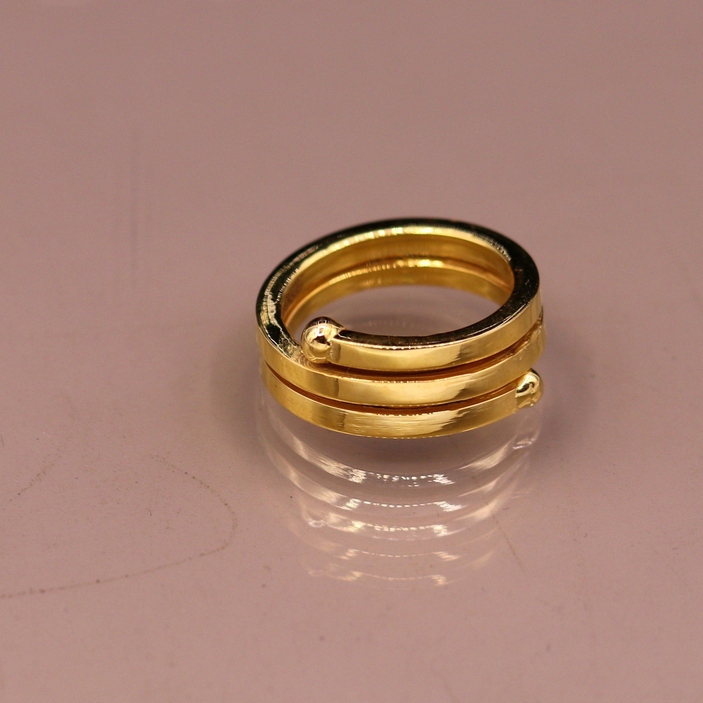 BVLGARI Serpenti Yellow Gold Ring 358643 @ Ethos