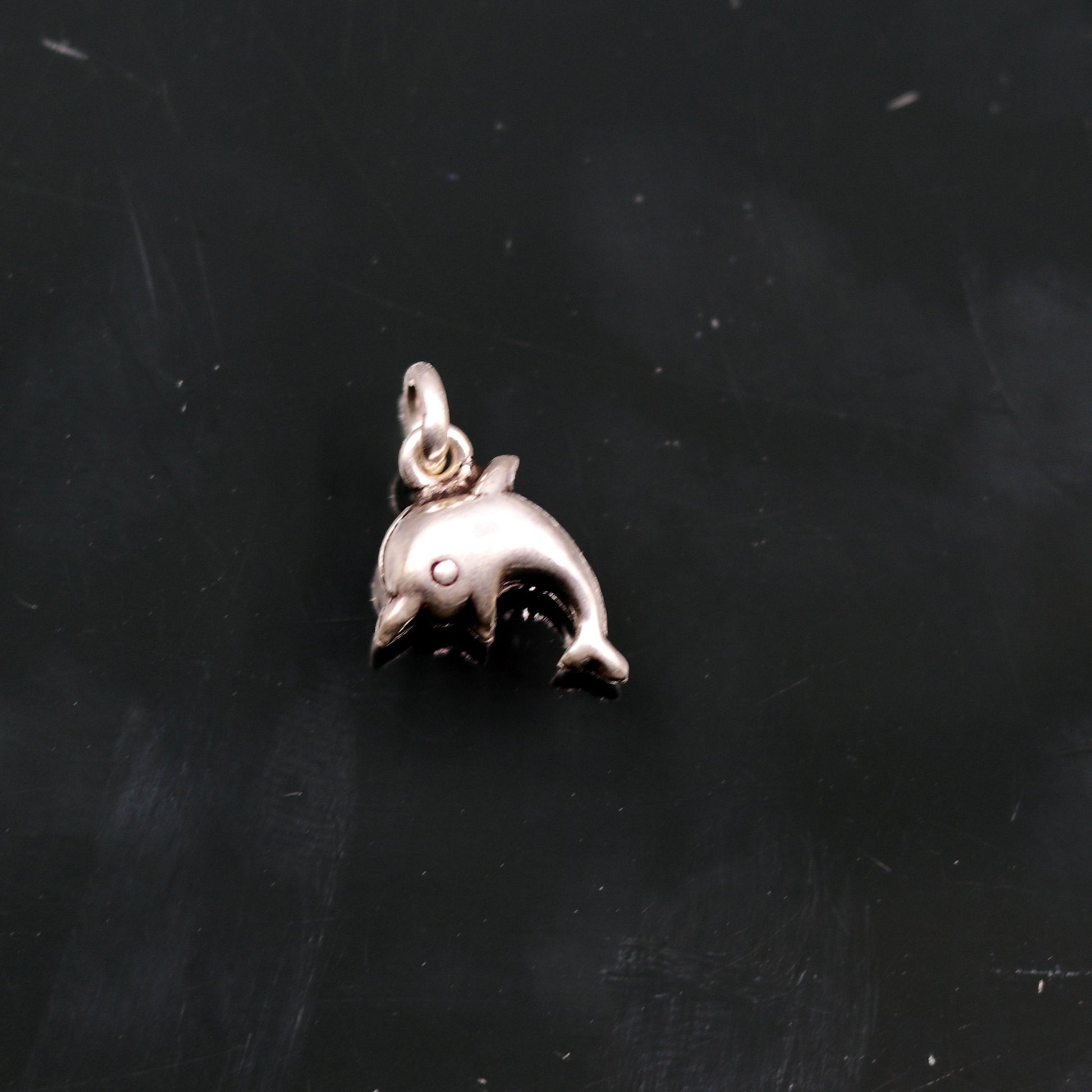 Sterling Silver Dolphin Baby Cup