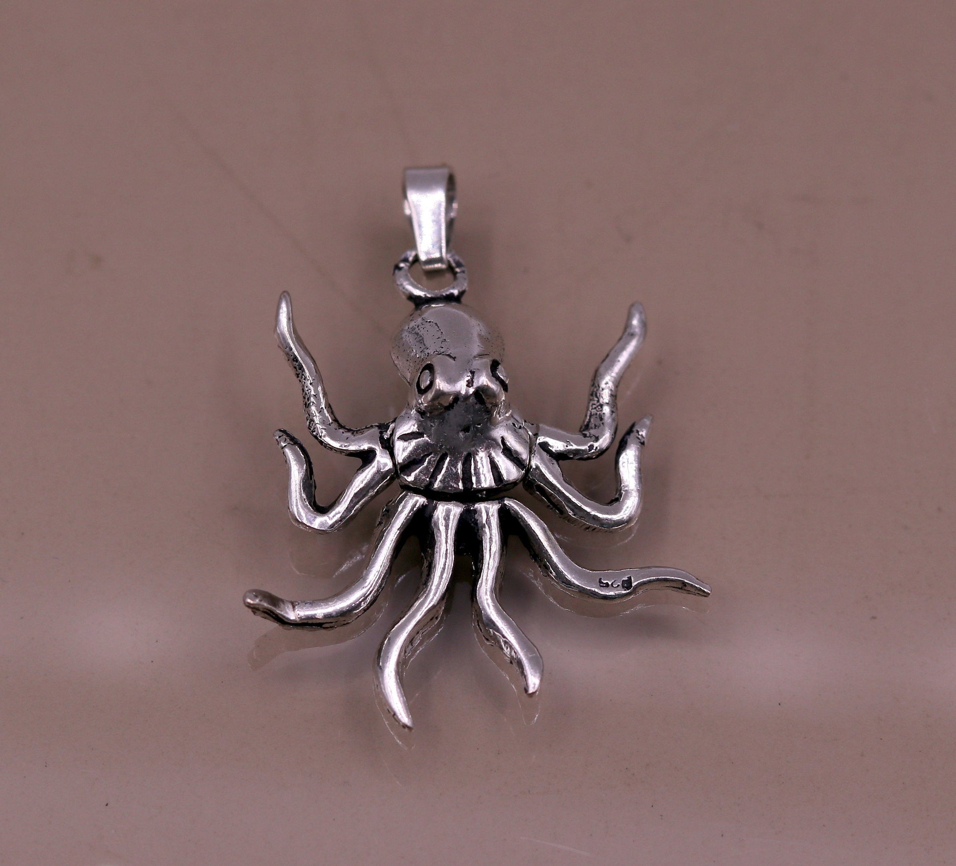vintage antique design handmade 925 sterling silver fabulous octopus design pendant unisex gifting locket jewelry nsp209 - TRIBAL ORNAMENTS