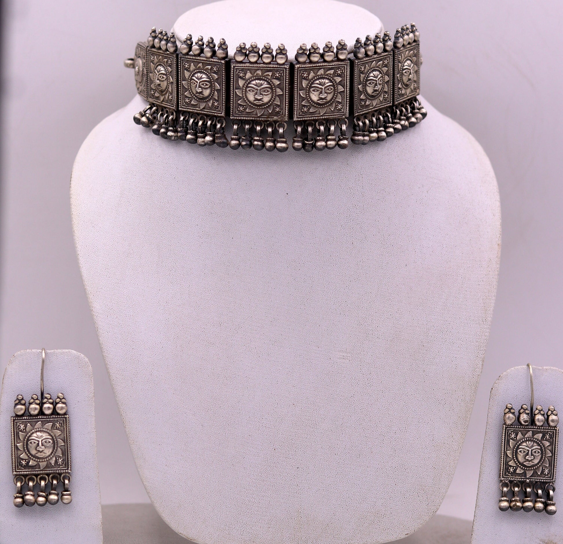 925 sterling silver Traditional cultural design trendy fit neck