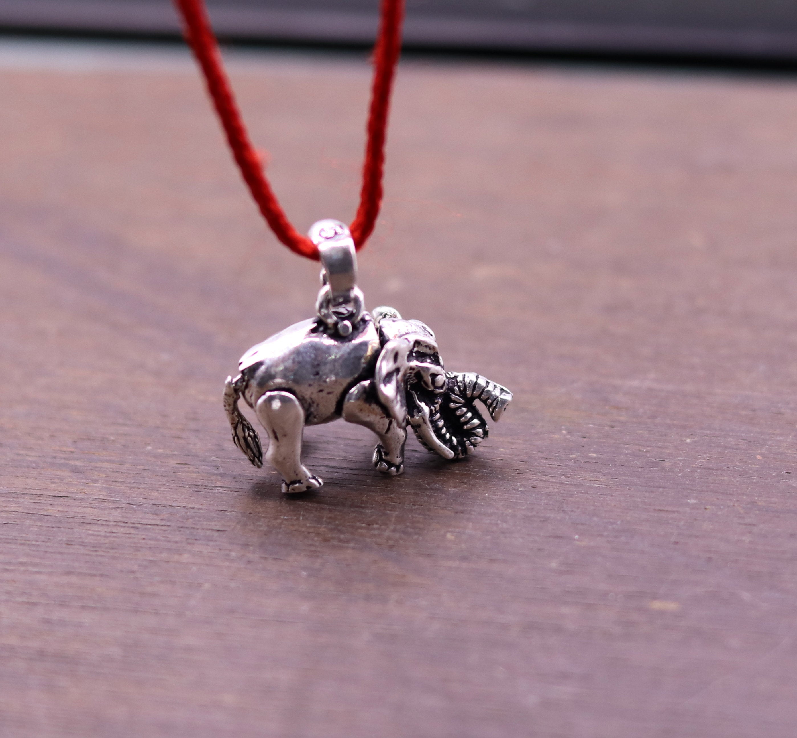 Italian Gold Elephant Pendant Necklace in 10k Gold - Macy's