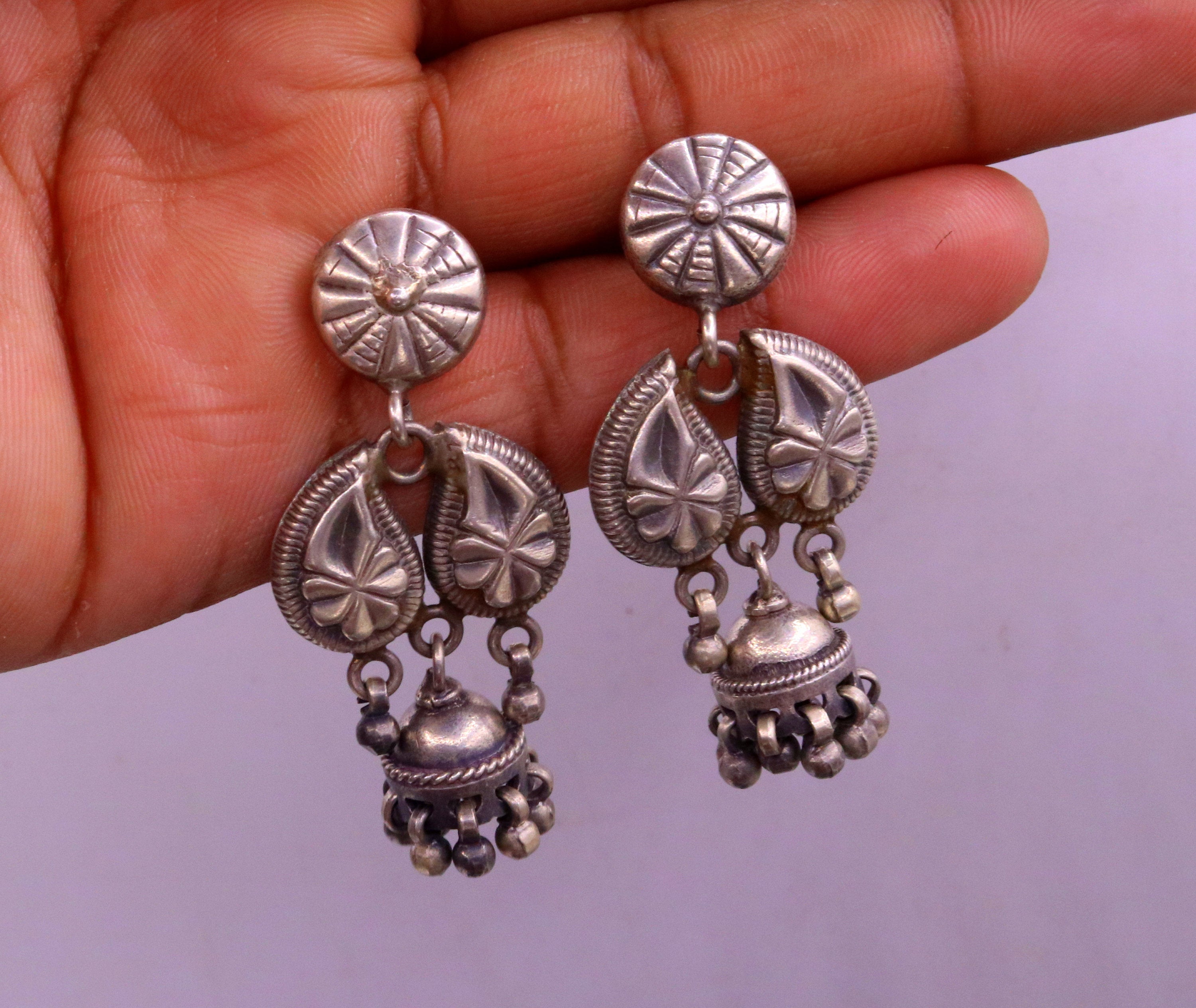 Mango design Kemp temple Indian Jewelry Mattilu  ear chainMatiz  Bh   Classical Dance Jewelry
