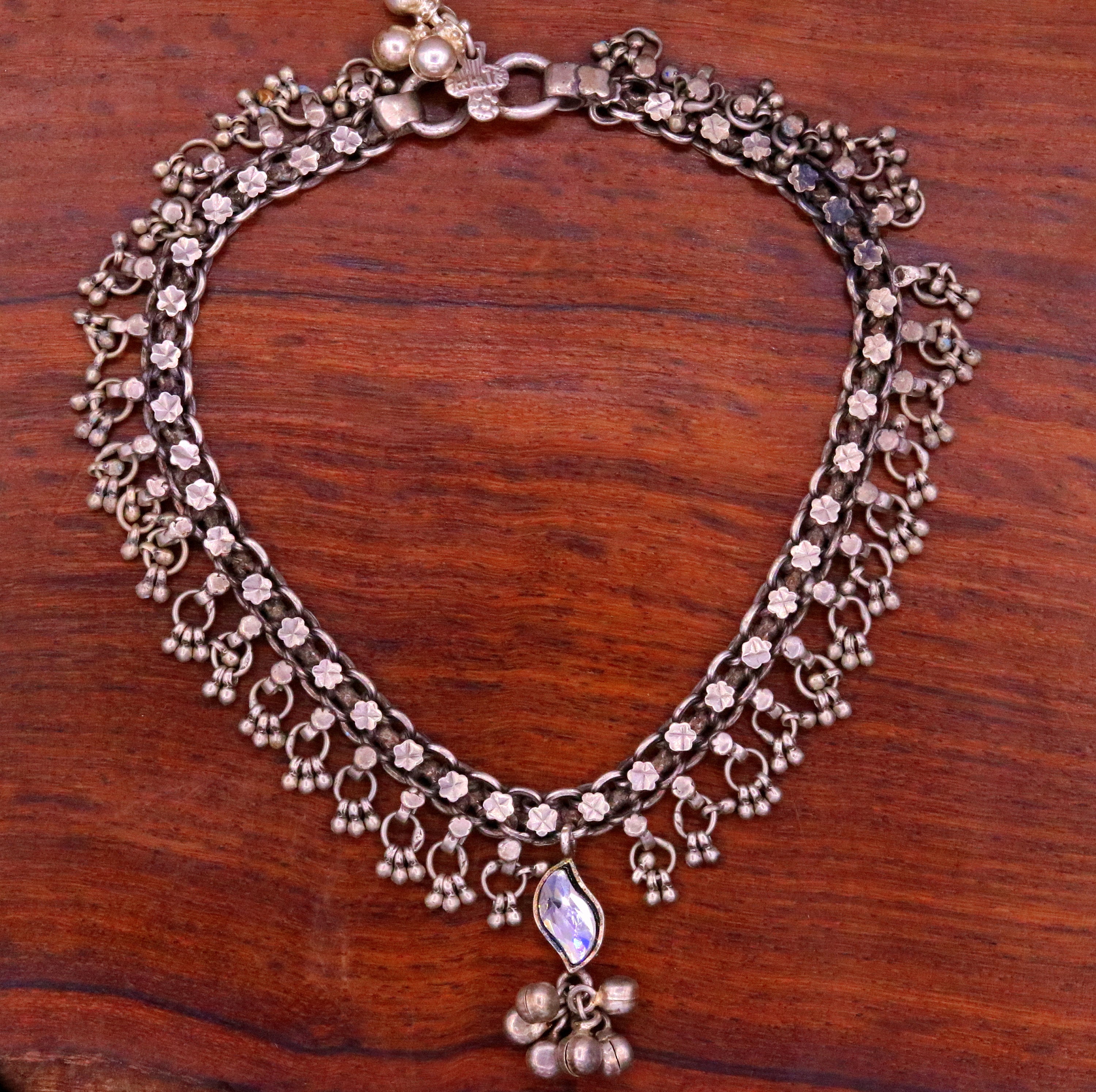 Pearl Ankle Bracelet for a Bride by Nelipots – NELIPOTS