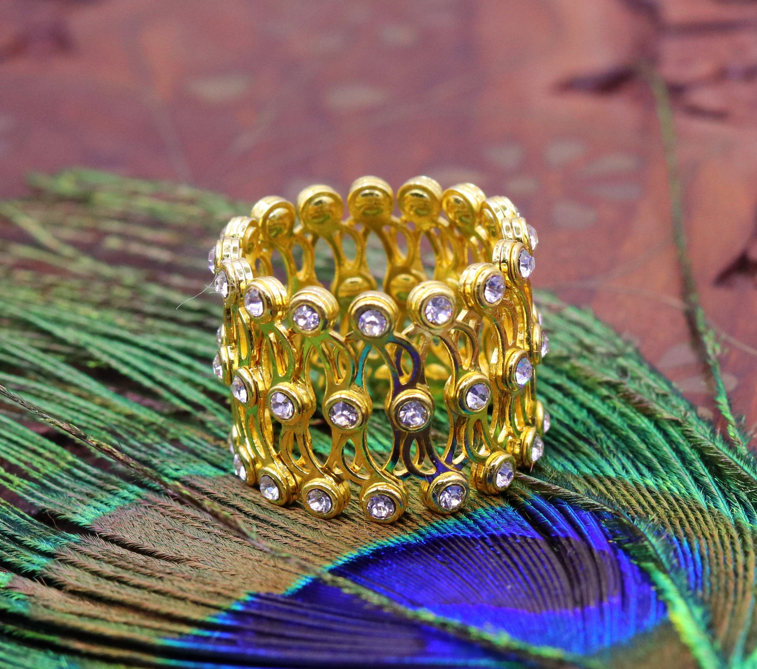 Vaschieri 18 Karat White Gold Expanding Ring Bangle Bracelet | eBay