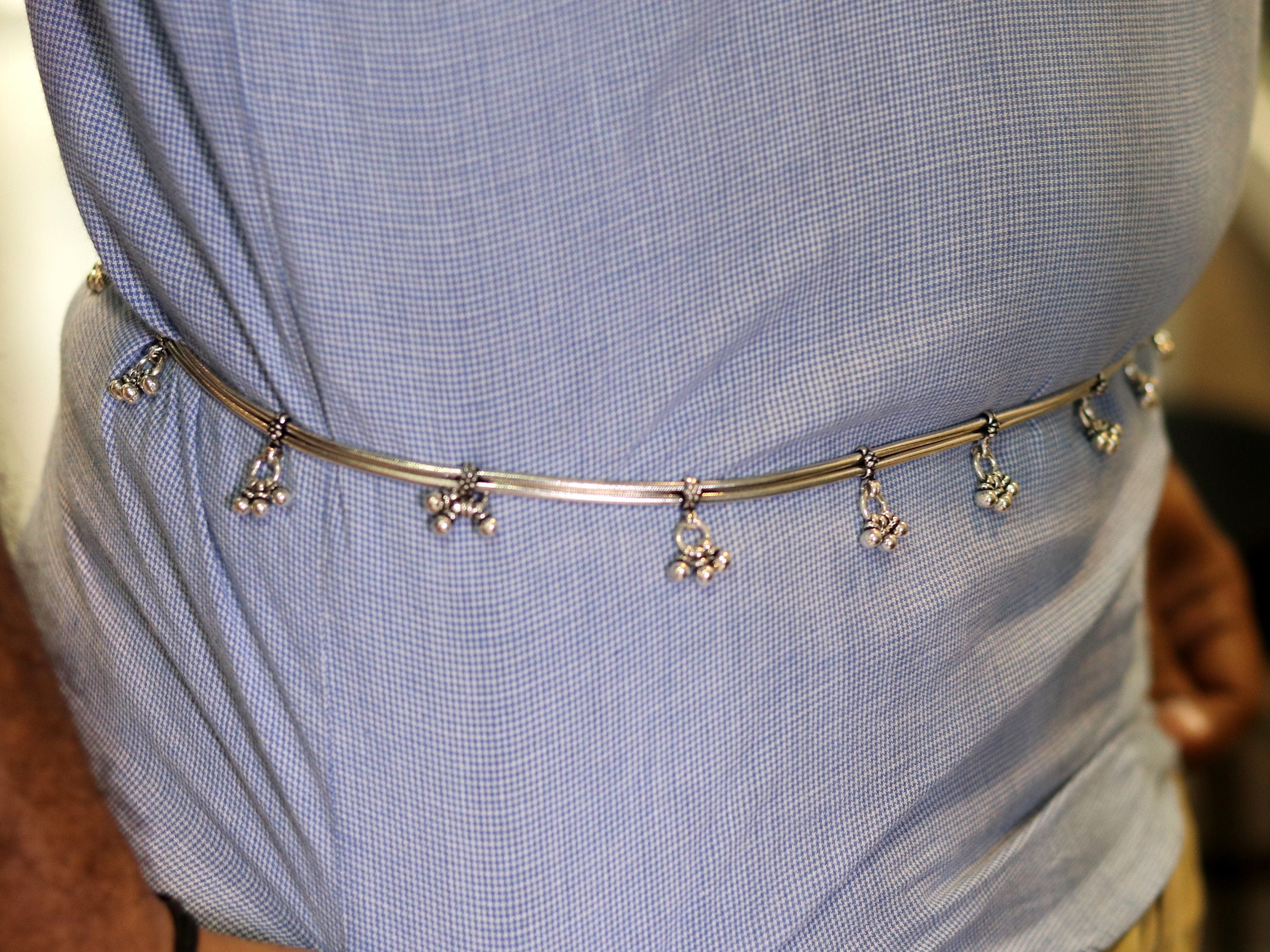 Belly chain outlet silver