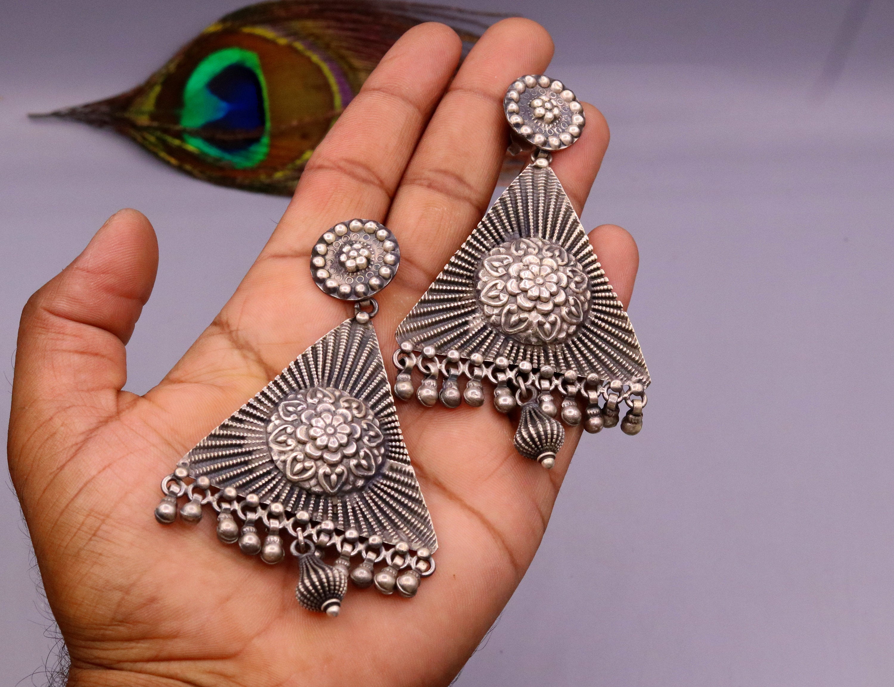 Buy Rare One Studio Artificial Silver Plated Festive Wear Western & Ethnic  Stud Earrings For Women's & Girl's Online at Best Prices in India - JioMart.