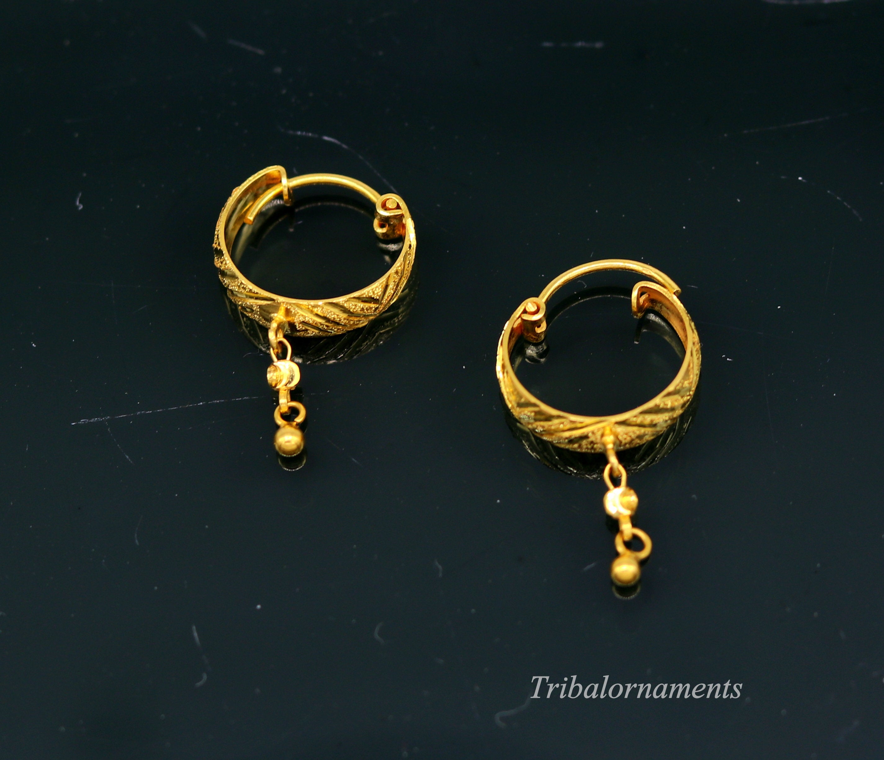 Simple Golden Earrings at Rs 25/piece in Mumbai | ID: 26427002697