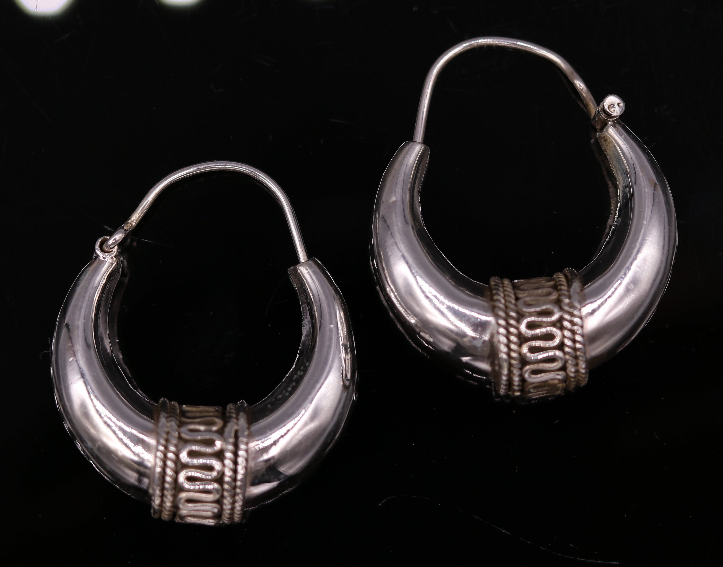 Personalized Name Earrings For Women Custom Jewelry Stainless Steel  Honeycomb Stud Customize Geometric Hexagon Hoop Pendientes