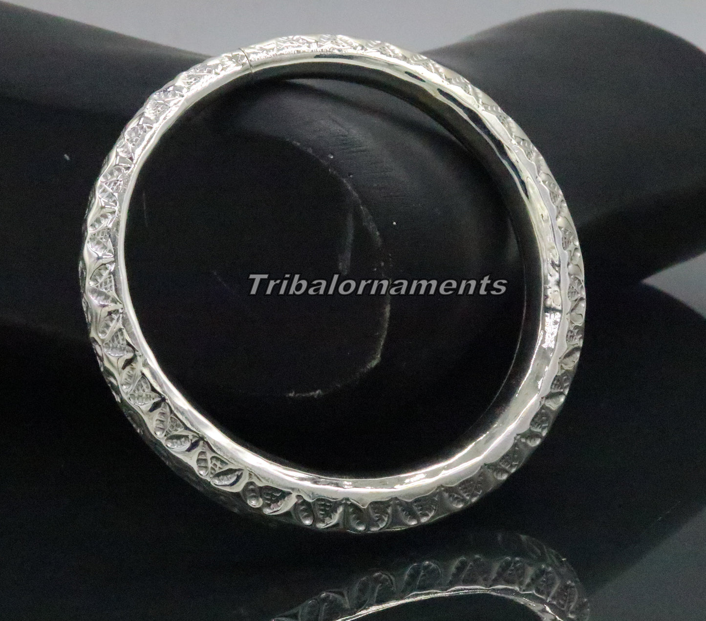 Vintage design handmade fabulous 925 sterling silver bangle bracelet kada unisex jewelry, awesome customized oxidized trendy jewelry nsk244 - TRIBAL ORNAMENTS