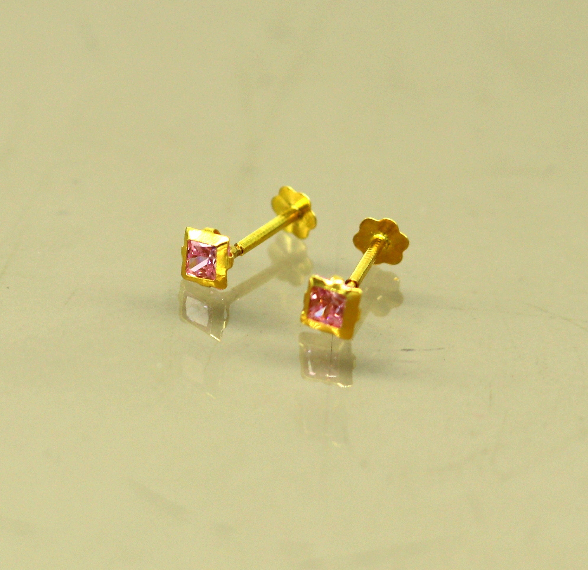 Buy Star Shape Gold Finish Earrings for Girls | Parakkat Jewels