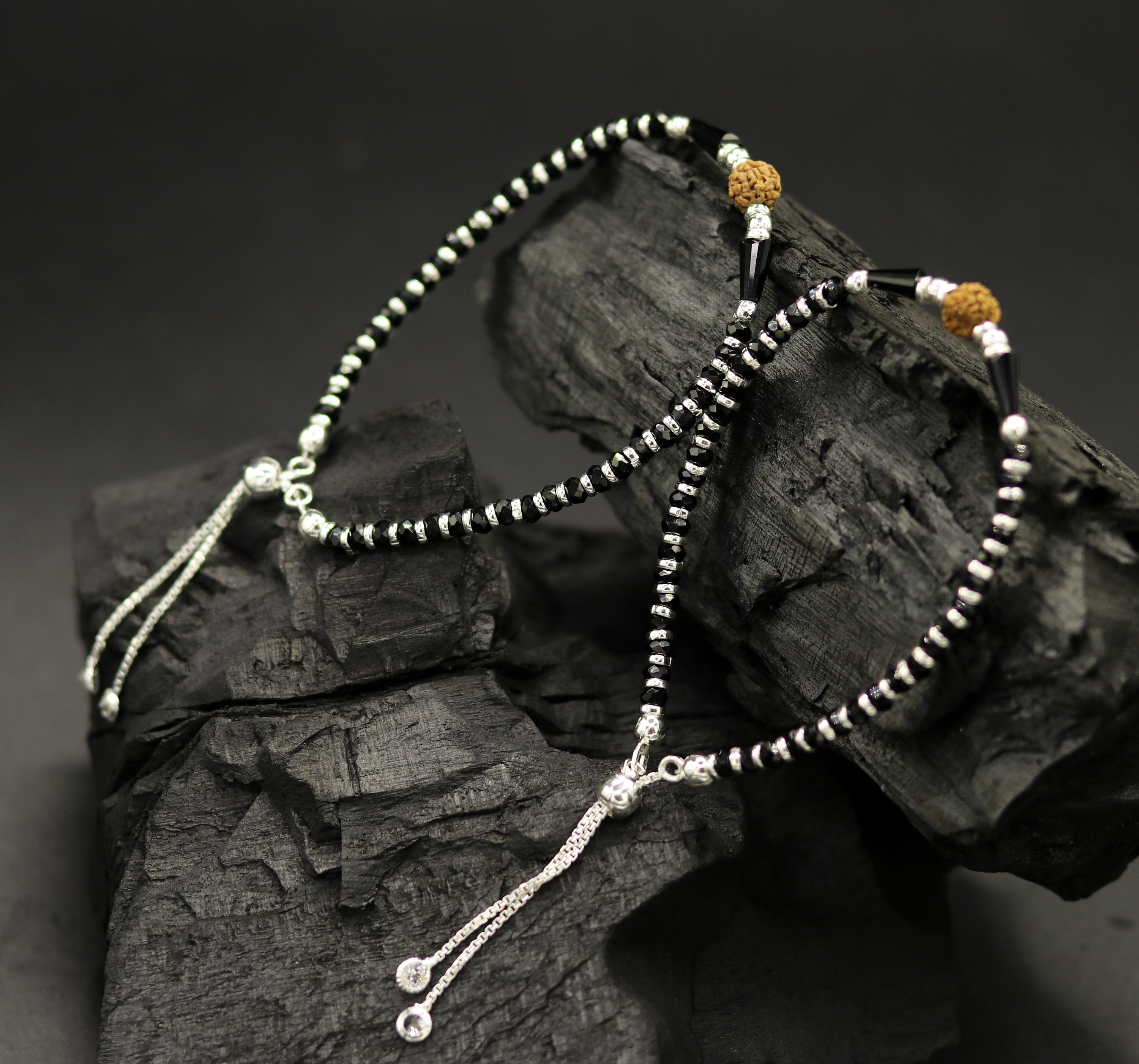 Spider Venom Black Beaded Bracelet | Ben-Amun Jewelry