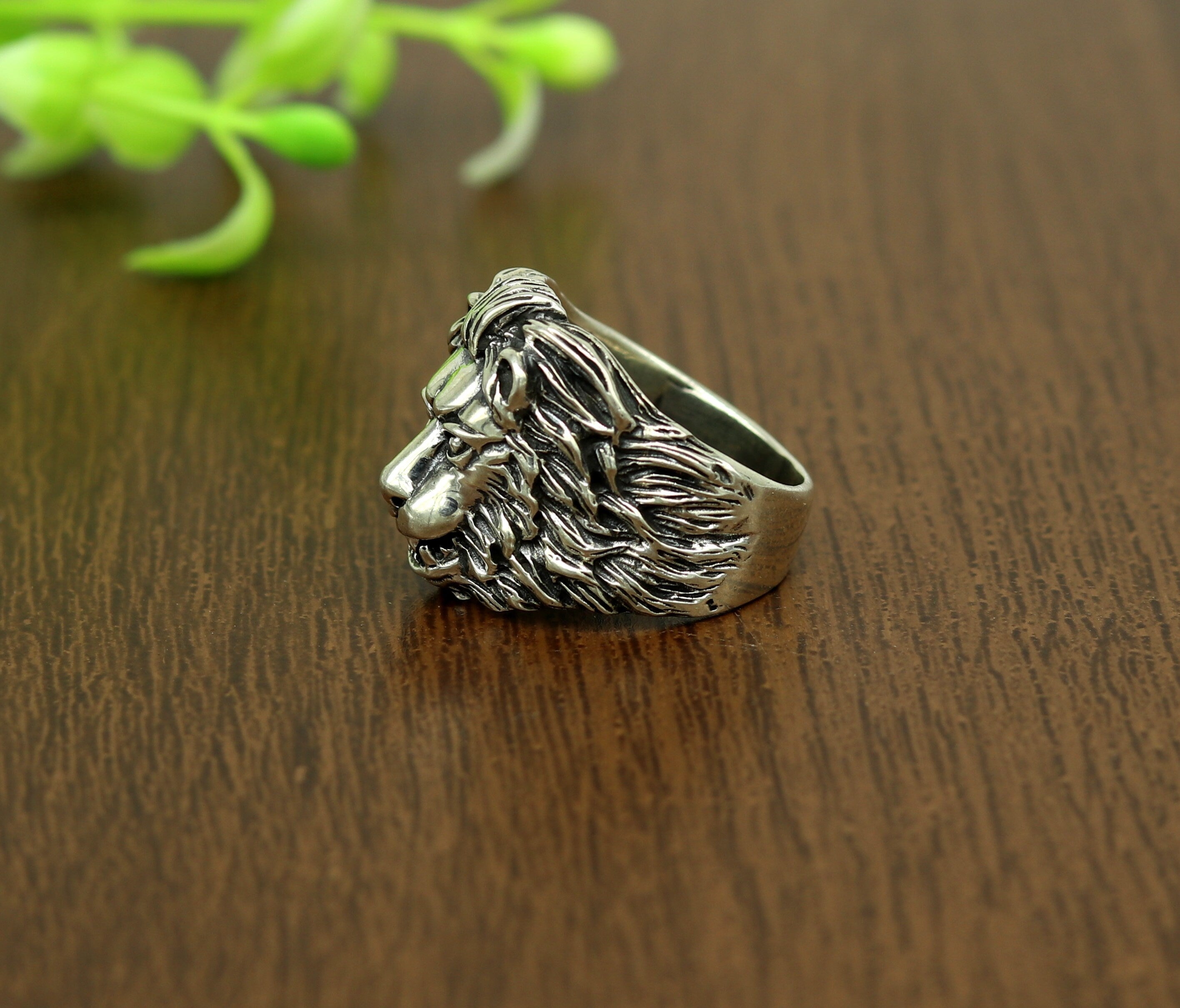 Turkish Handmade Jewelry 925 Sterling Silver Onyx Stone Lion Design Me –  Stamboul Jewelry