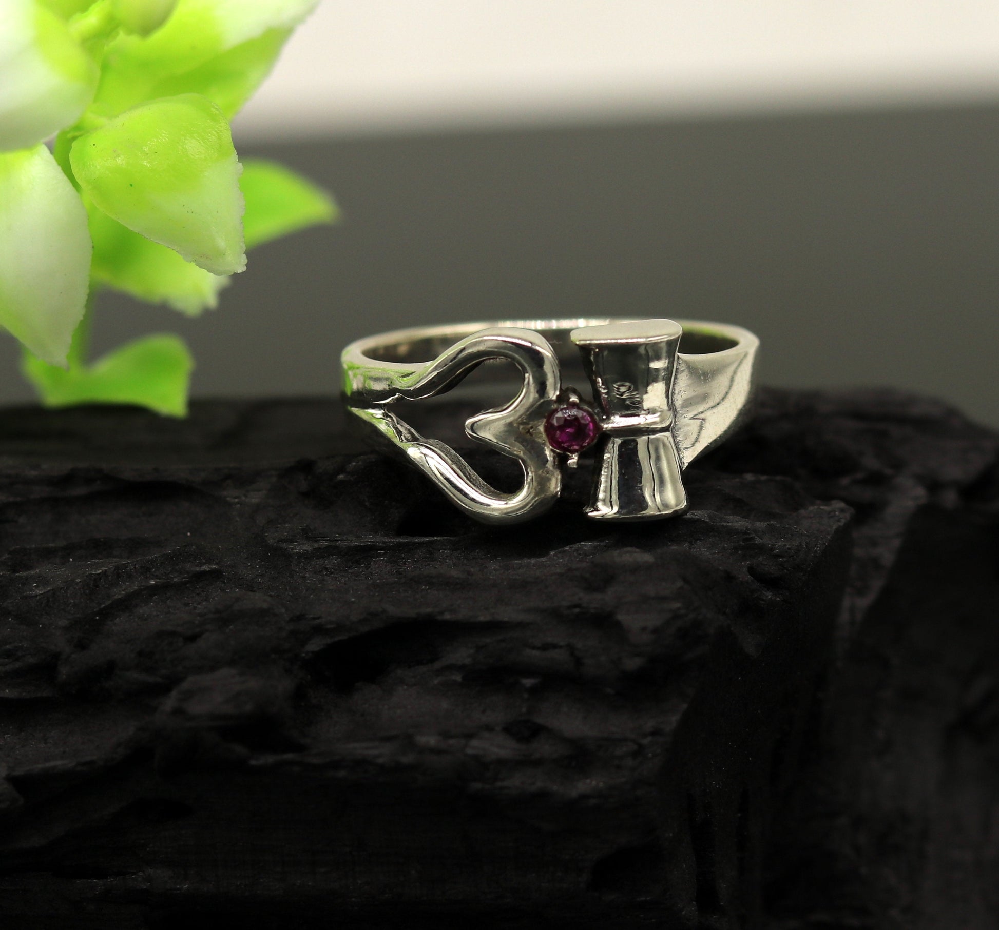 925 sterling silver vintage customized design shiva trident trishul ring band, excellent customized pretty ring unisex jewelry sr281 - TRIBAL ORNAMENTS
